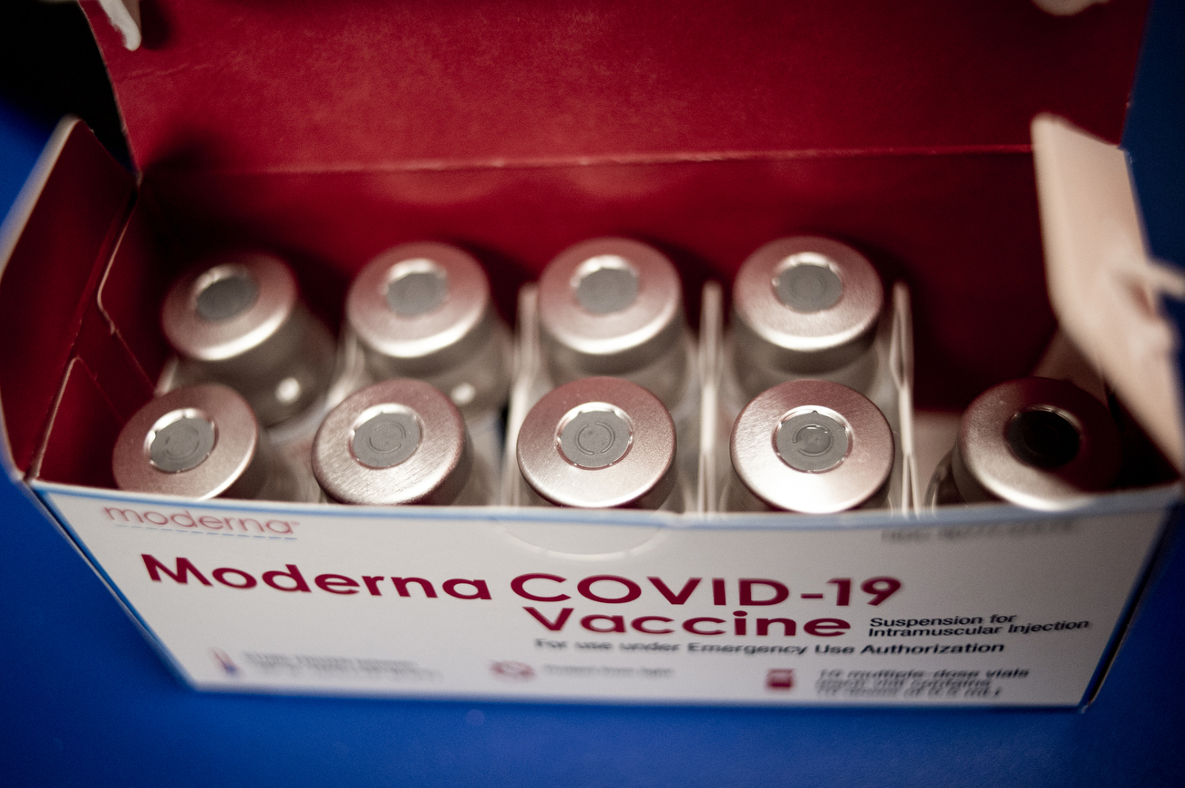 Genesee County residents receive Moderna vaccine for COVID19