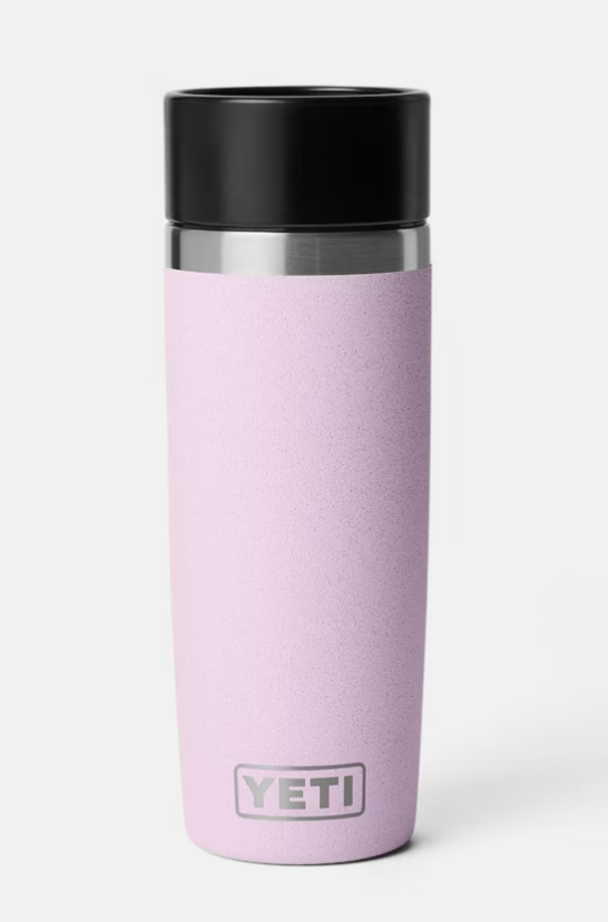YETI dropped 2 Rambler travel bottles in Cherry Blossom & Black