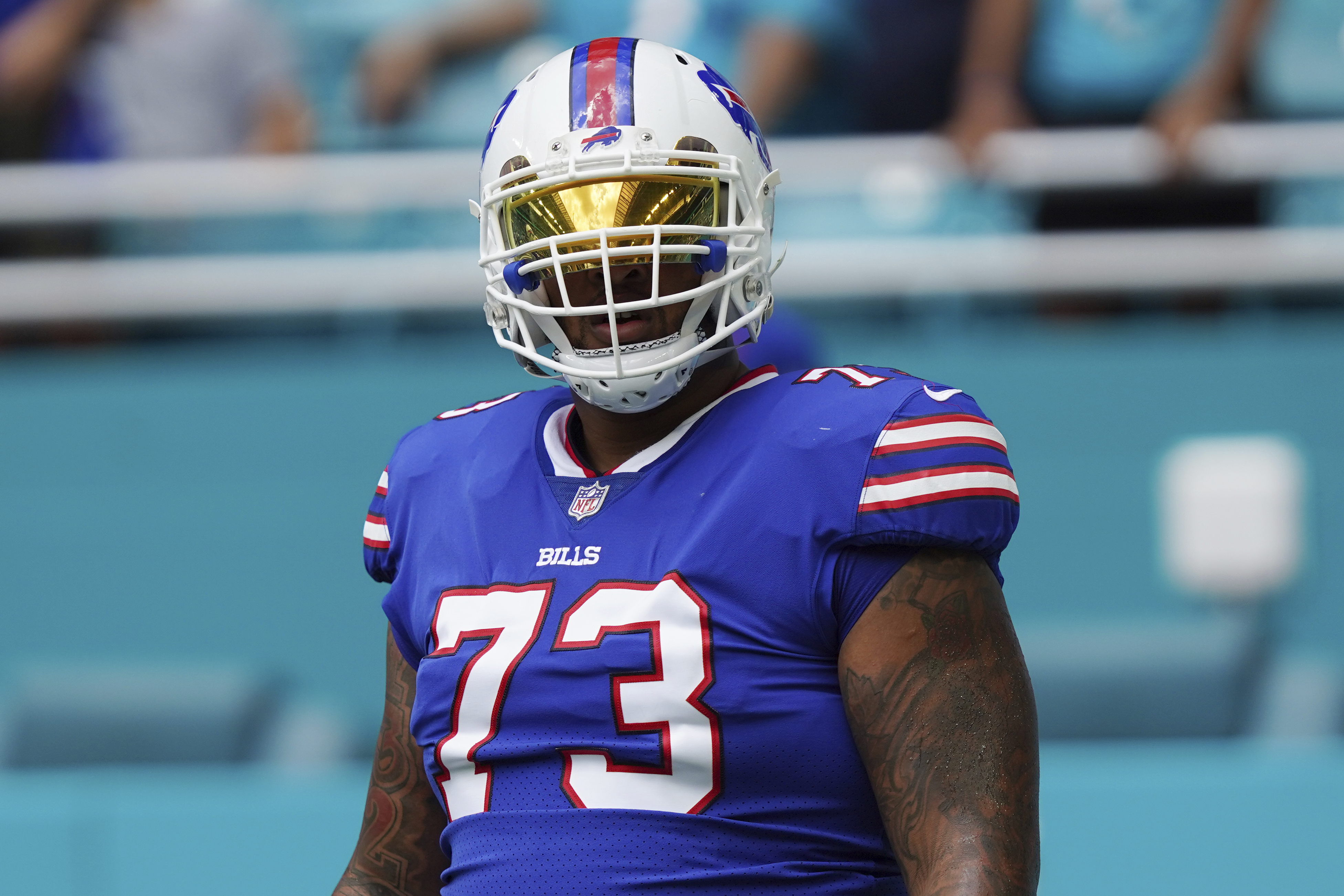 Bills' Dion Dawkins tests positive for Covid; status for Panthers game  unclear 