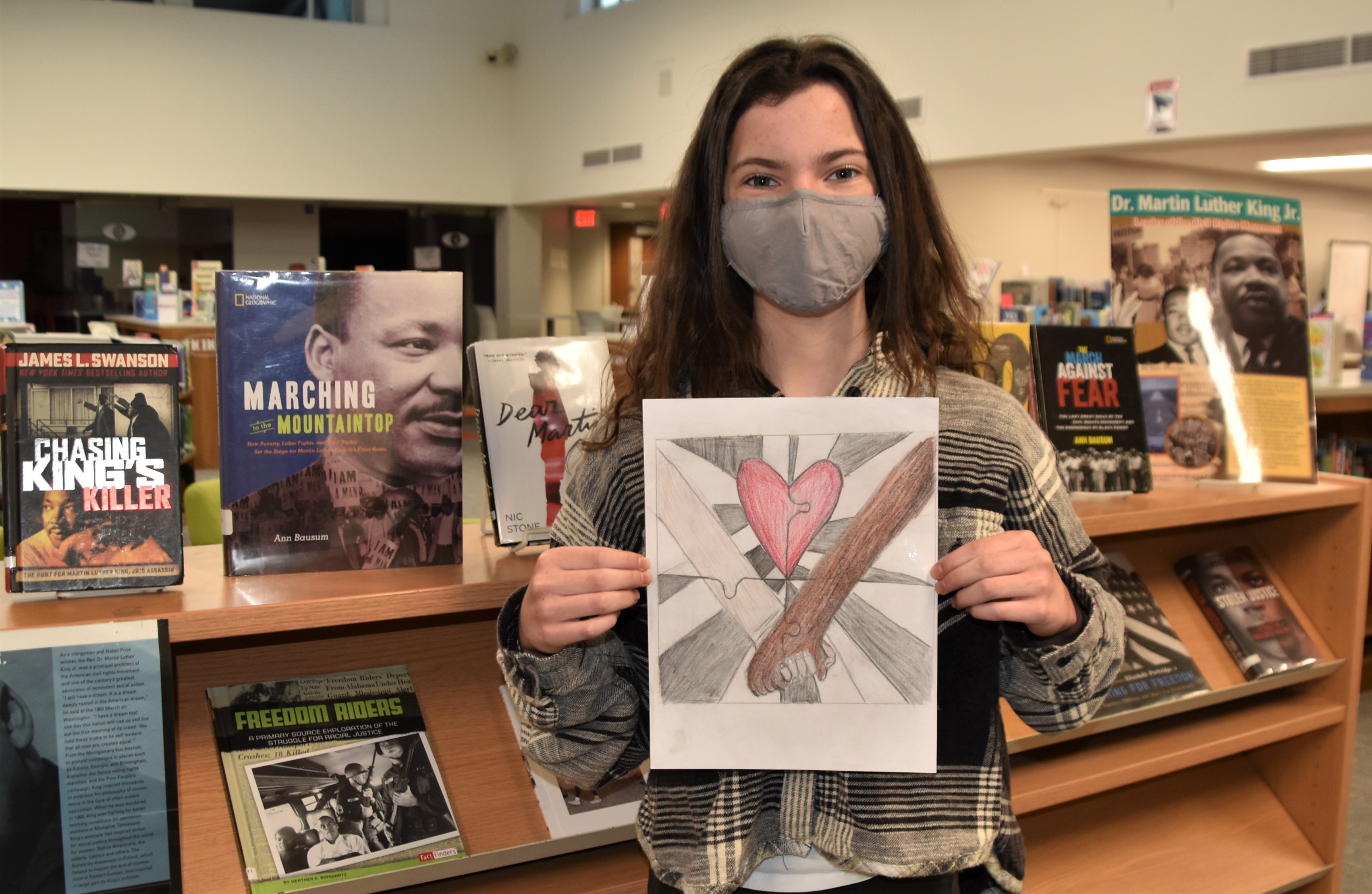 Brady Middle School student wins award in statewide art and writing contest