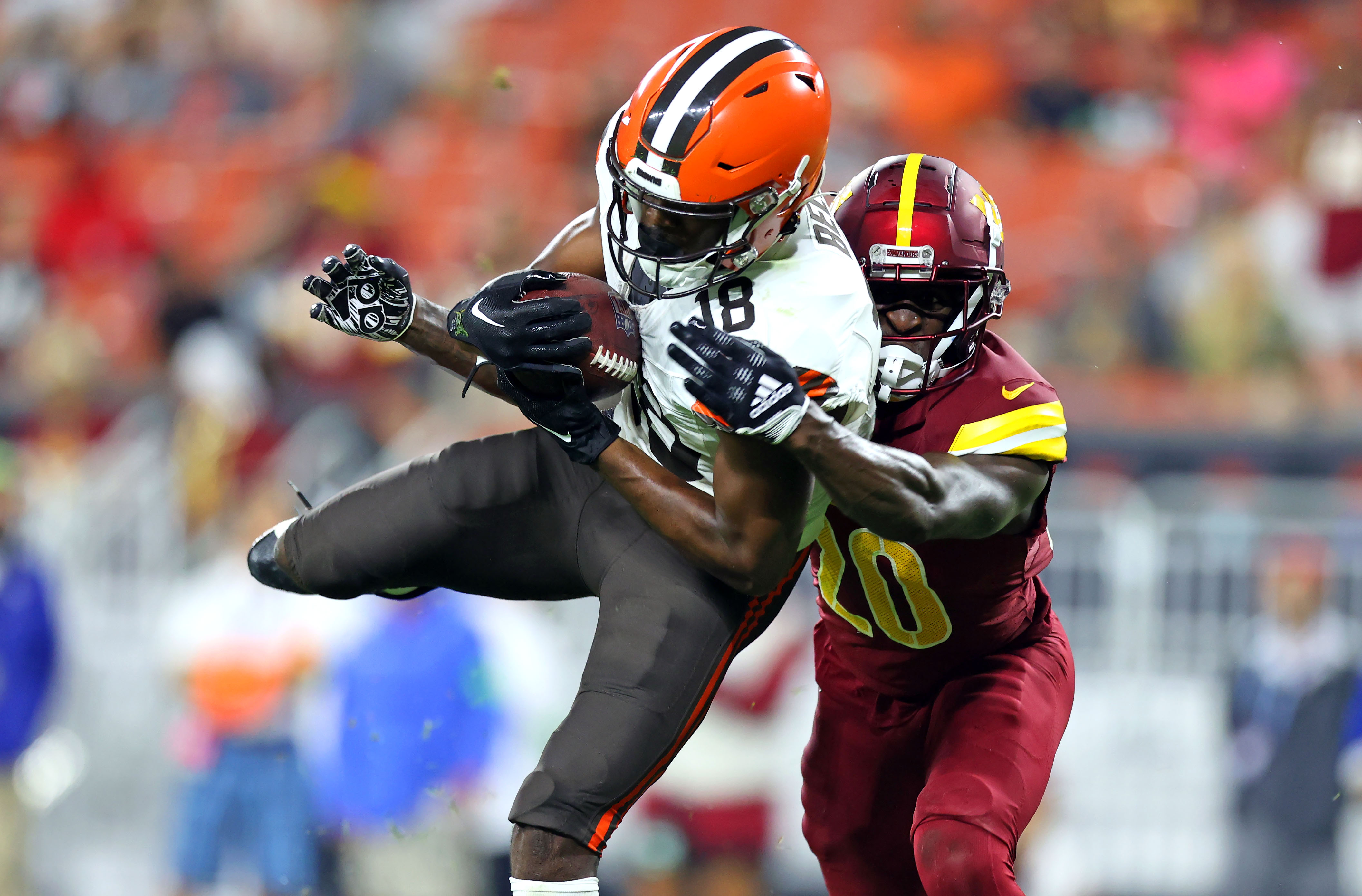 Washington Commanders safety Jartavius Martin plays against the