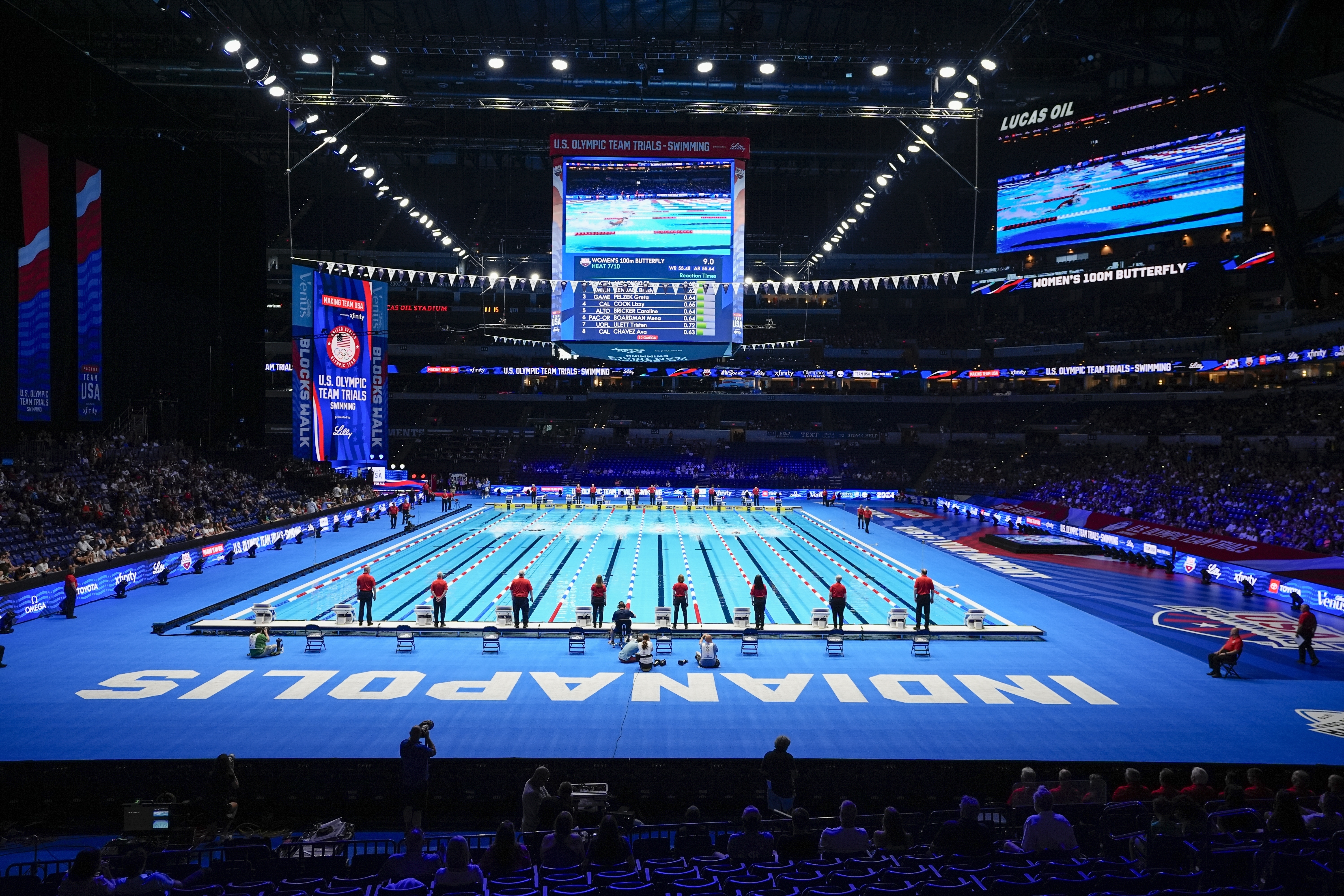 Swimming at SoFi Stadium, basketball at Intuit Dome for 2028 Los Angeles  Olympics - oregonlive.com