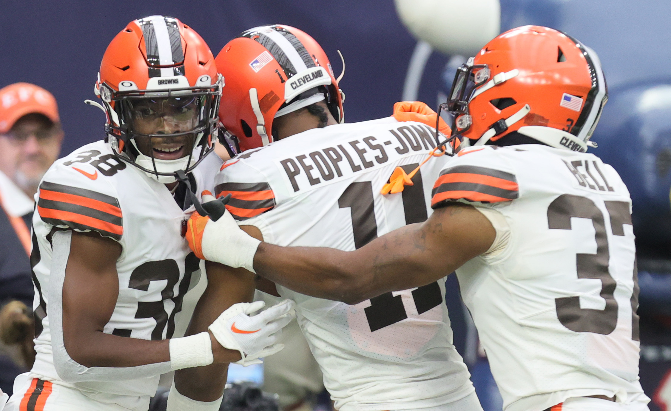 Cleveland Browns receiver Donovan Peoples-Jones vs. Houston Texans,  December 4, 2022 