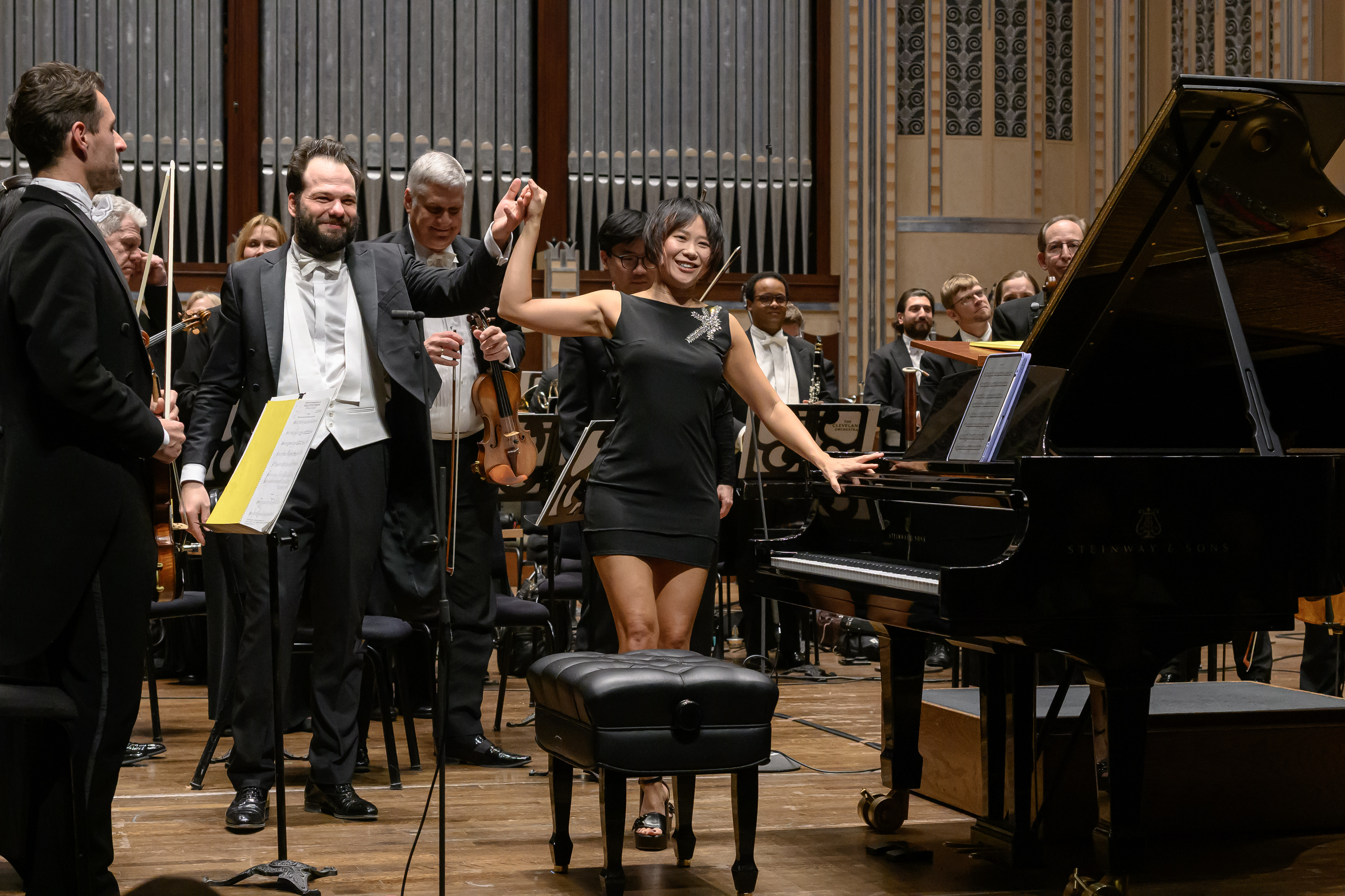 Pianist Yuja Wang creates magic with The Cleveland Orchestra