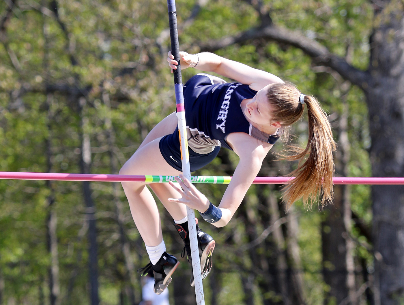 High school boys and girls track and field relays held at Ridge High ...