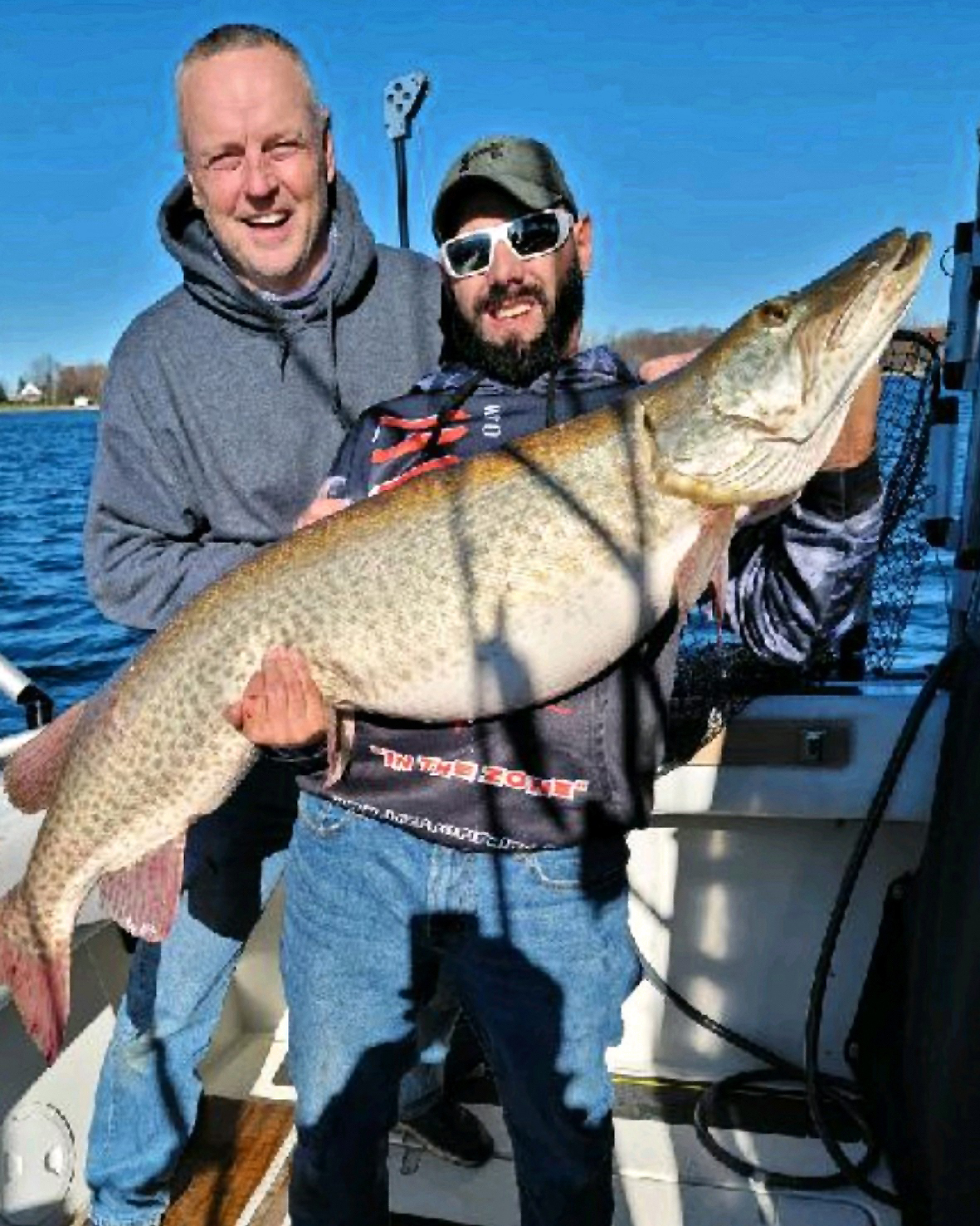 Fellows Lake yields another giant muskie — on a fly rod