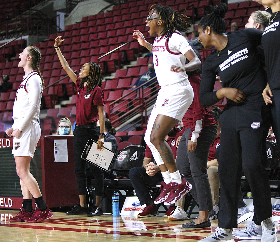 UMass Women's Basketball vs George Mason 2/11/22 