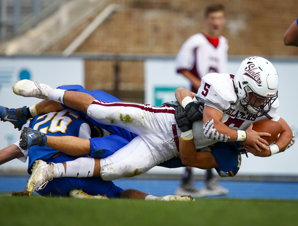 Dieruff football got its first win beating Pocono Mountain East 41-18