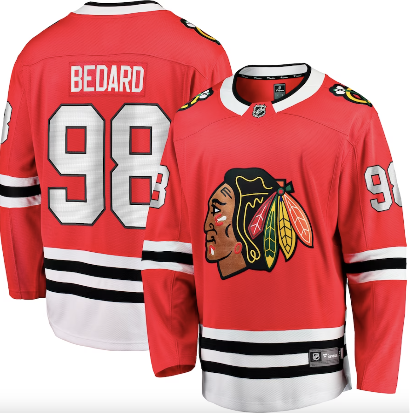 Connor Bedard Blackhawks jersey Where to buy online