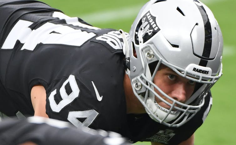 Carl Nassib is first openly gay active NFL player, from Las Vegas Raiders,  Penn State, Malvern Prep