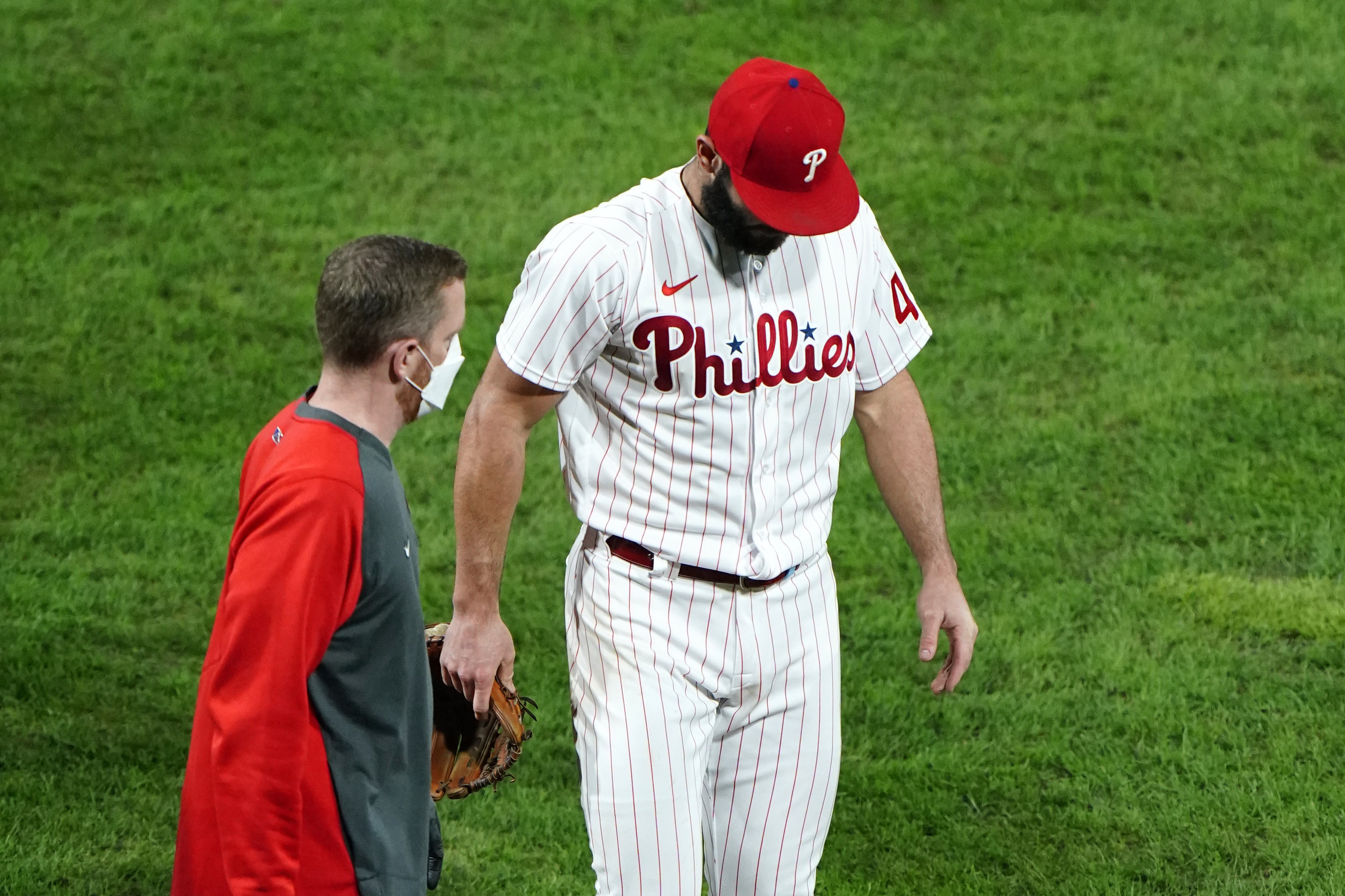Bryce Harper and Jake Arrieta on J.T. Realmuto's contract