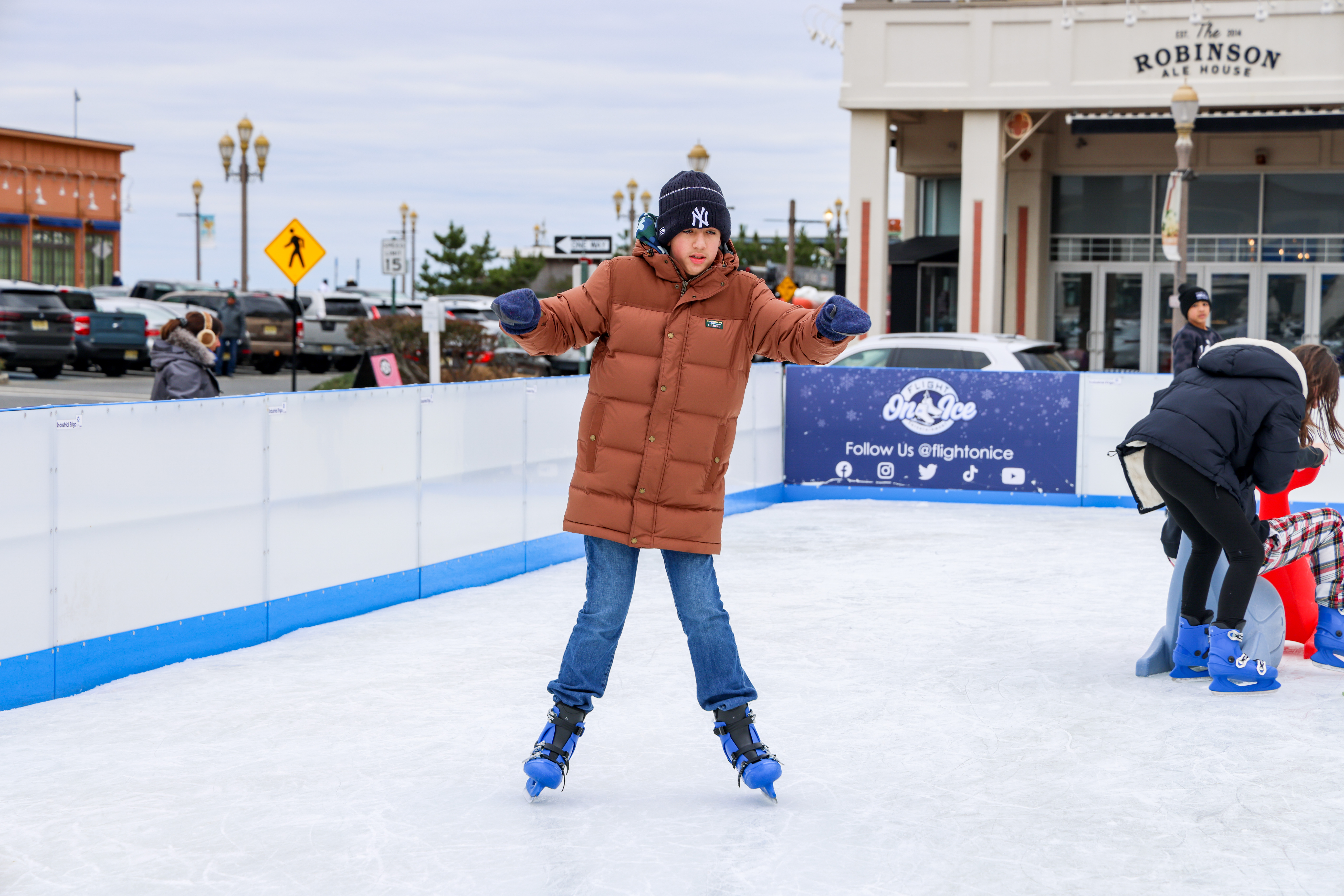 Pier Village is ice skating through the winter season 