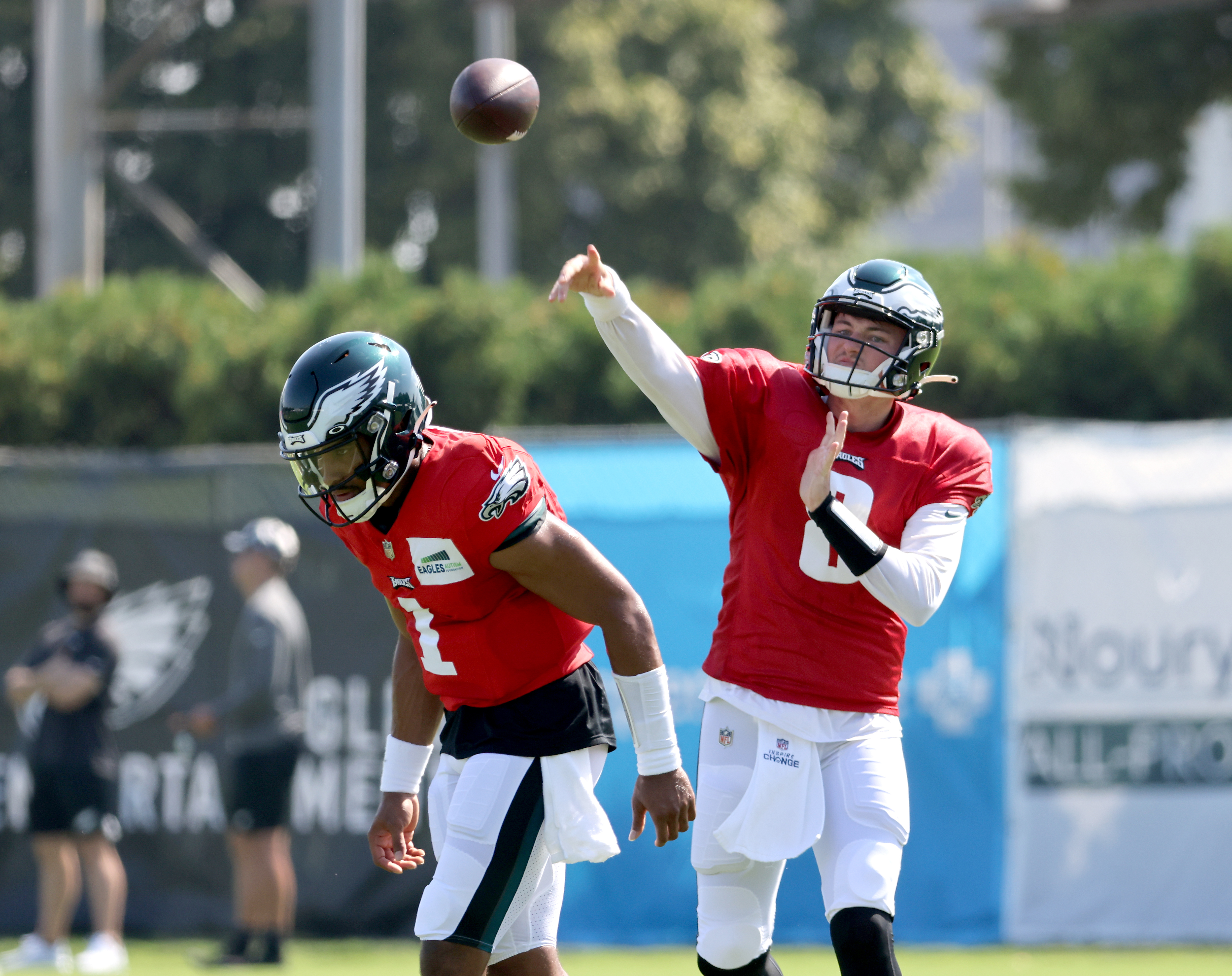 Philadelphia Eagles training camp, Aug. 2, 2022 