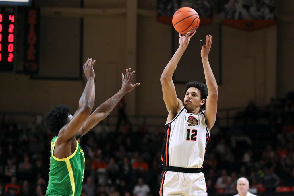 Oregon Vs. Oregon State Men's Basketball, Feb. 17, 2024 - Oregonlive.com