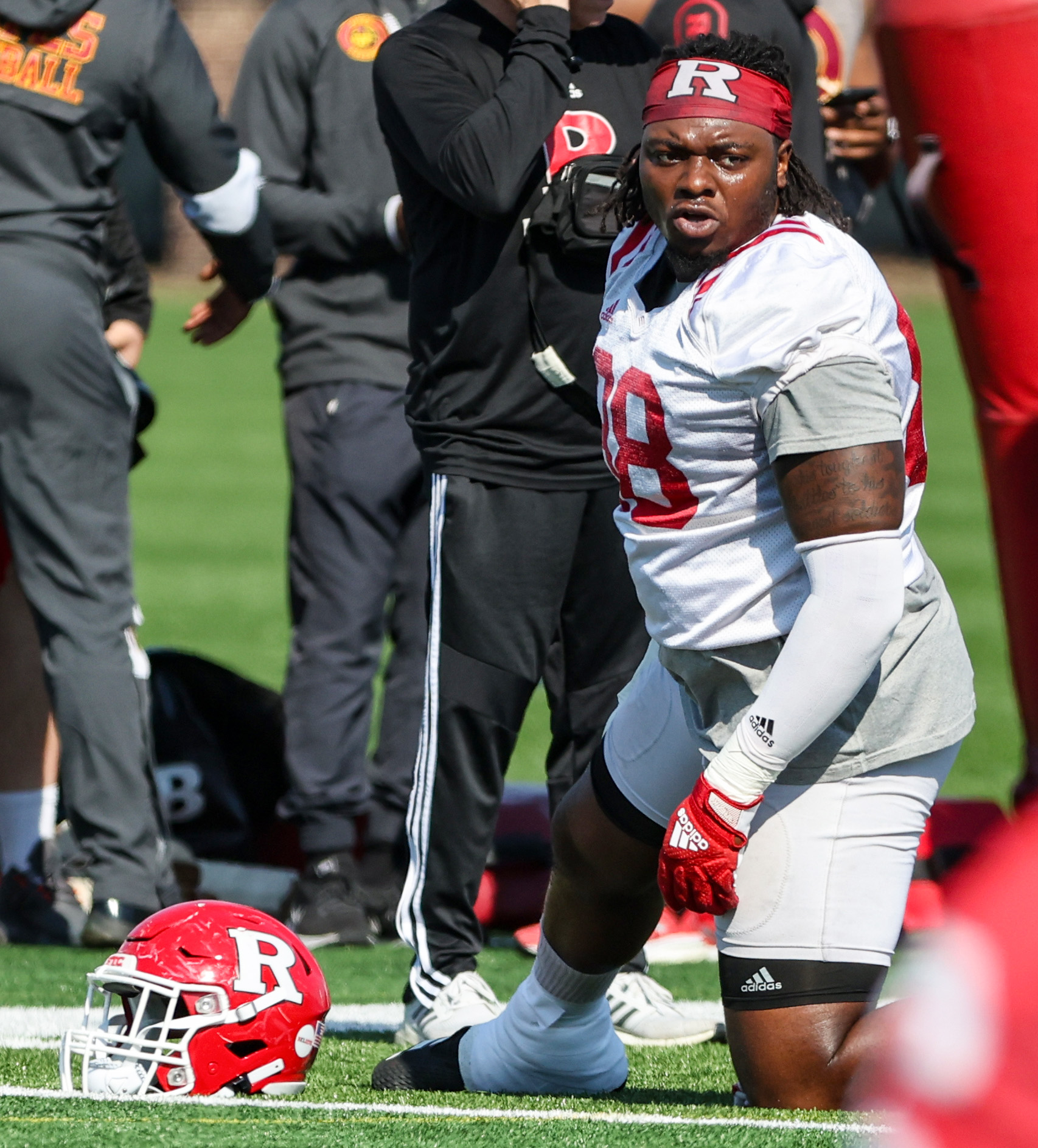 Rutgers football Spring Practice, April 14, 2022 - nj.com