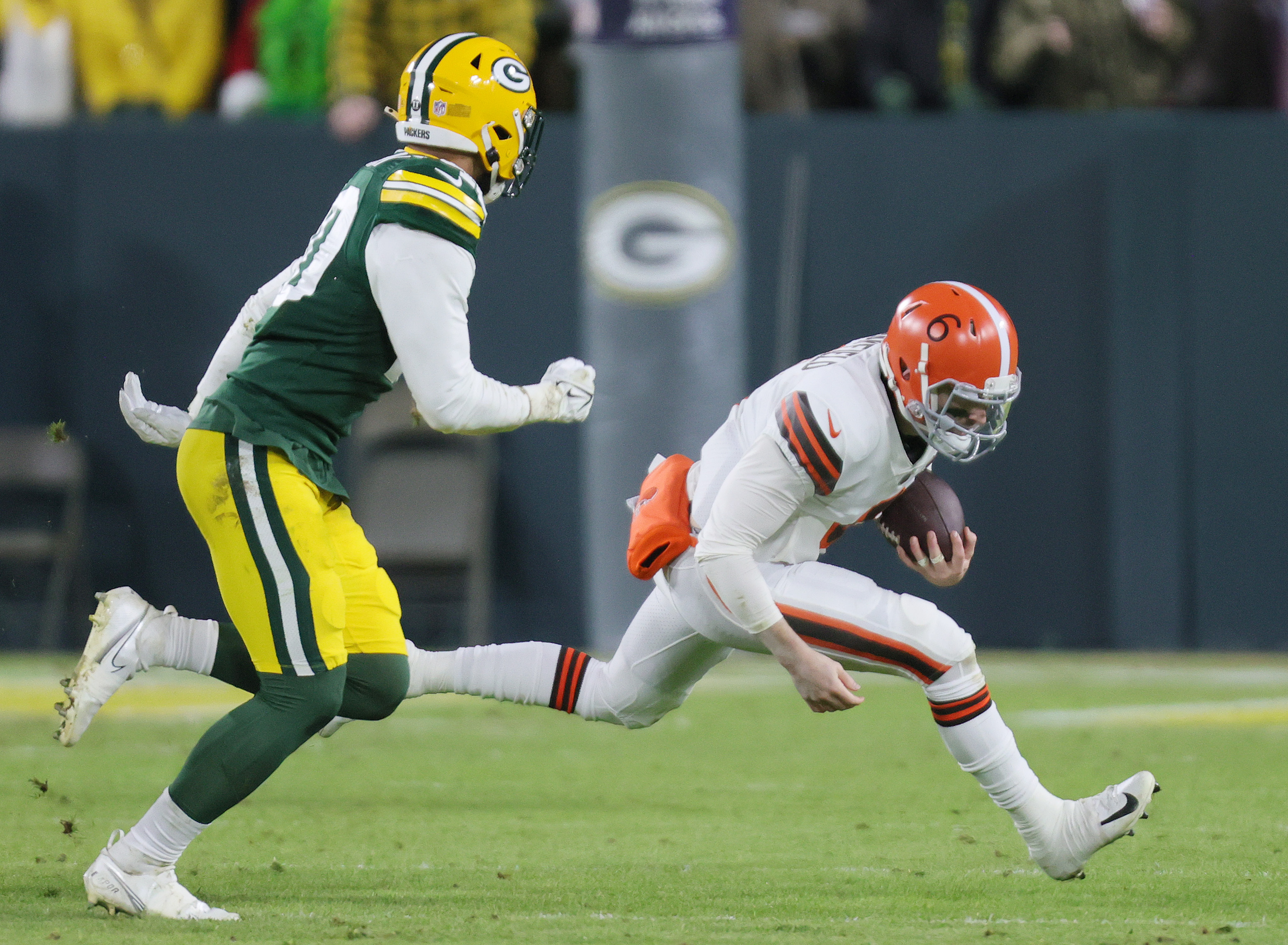 Cleveland Browns Baker Mayfield vs. Green Bay Packers, December 25