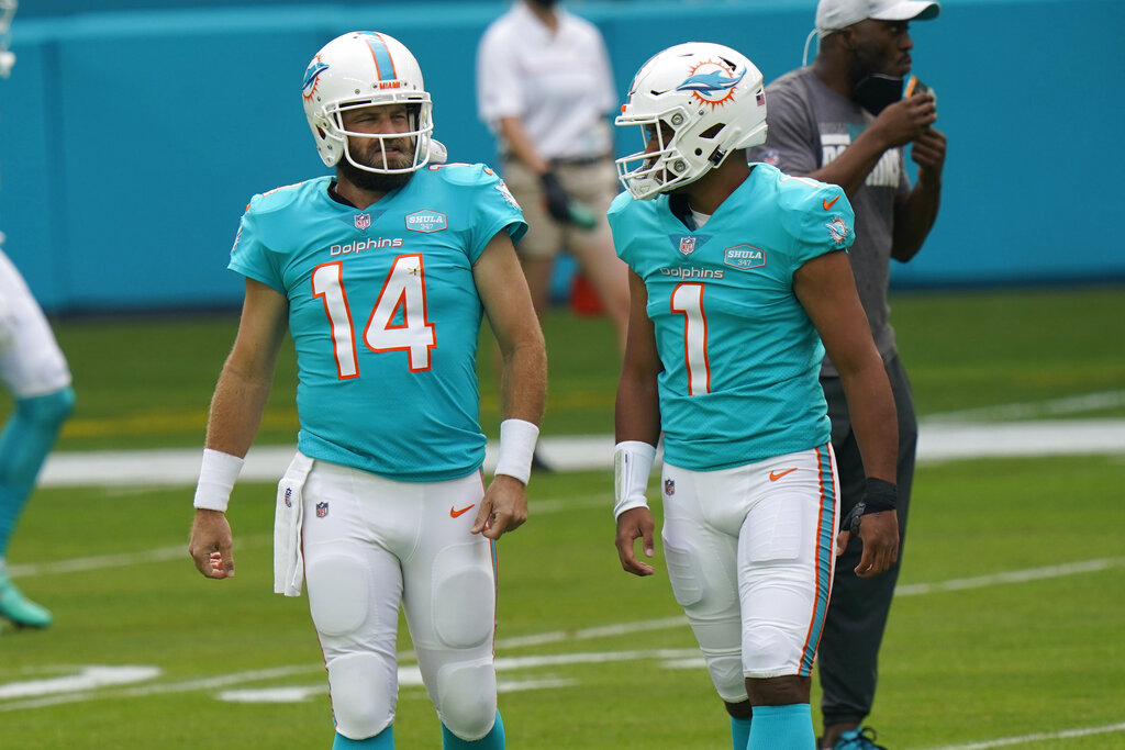 Ryan Fitzpatrick tests positive for COVID-19 in big Dolphins blow