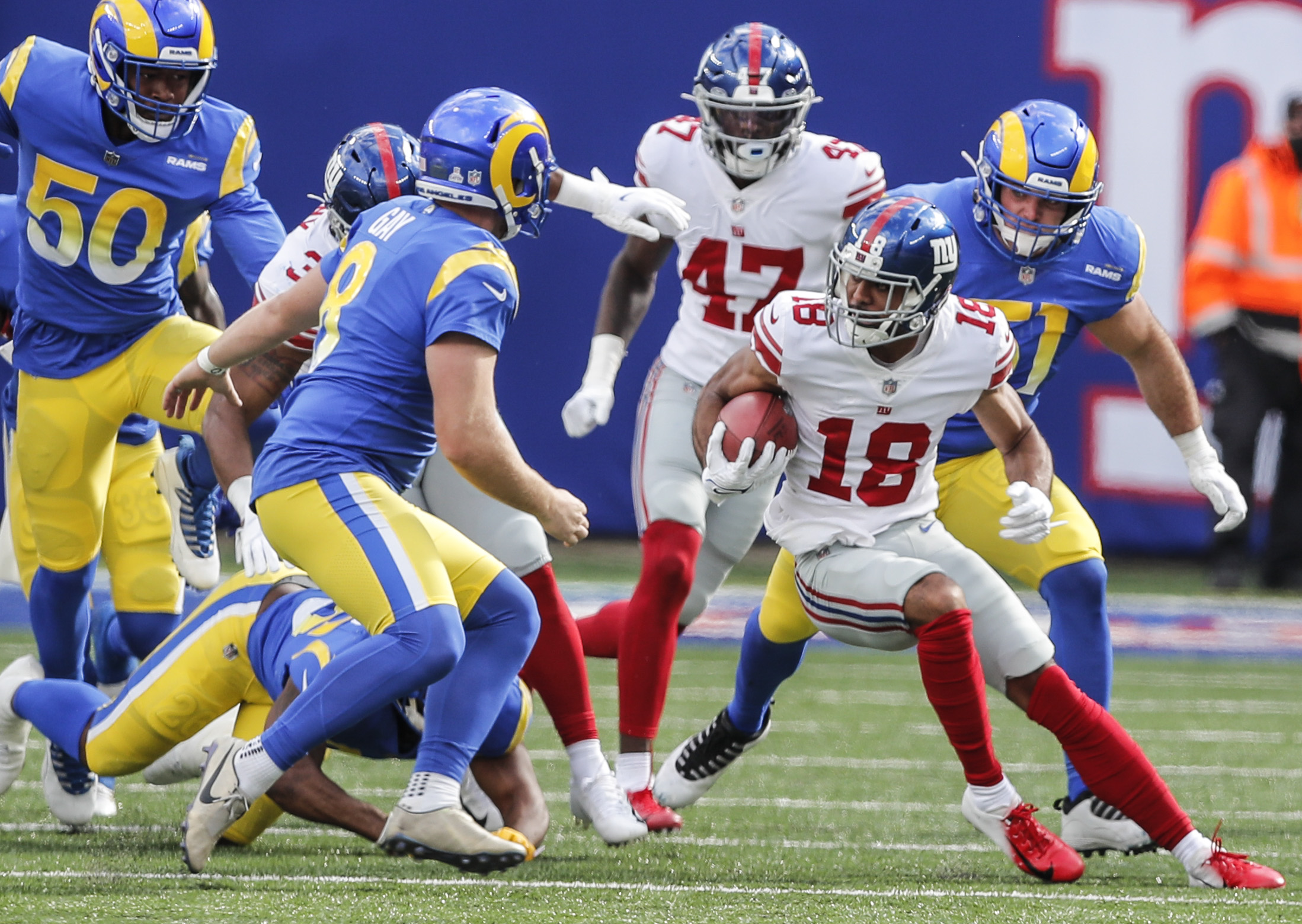 New York Giants vs. Los Angeles Rams