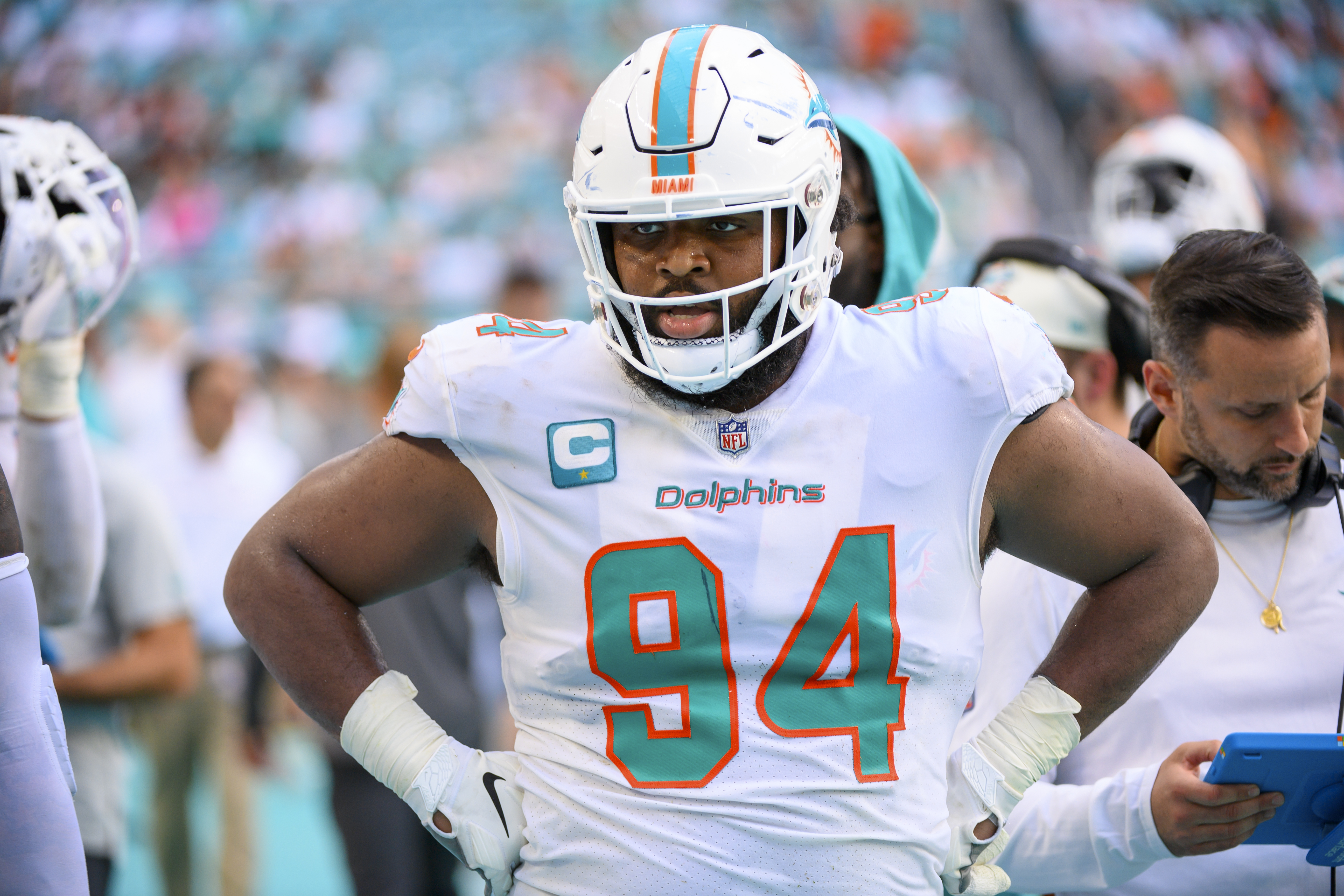 Everything Springfield native Christian Wilkins said after Dolphins' loss  vs. Patriots 