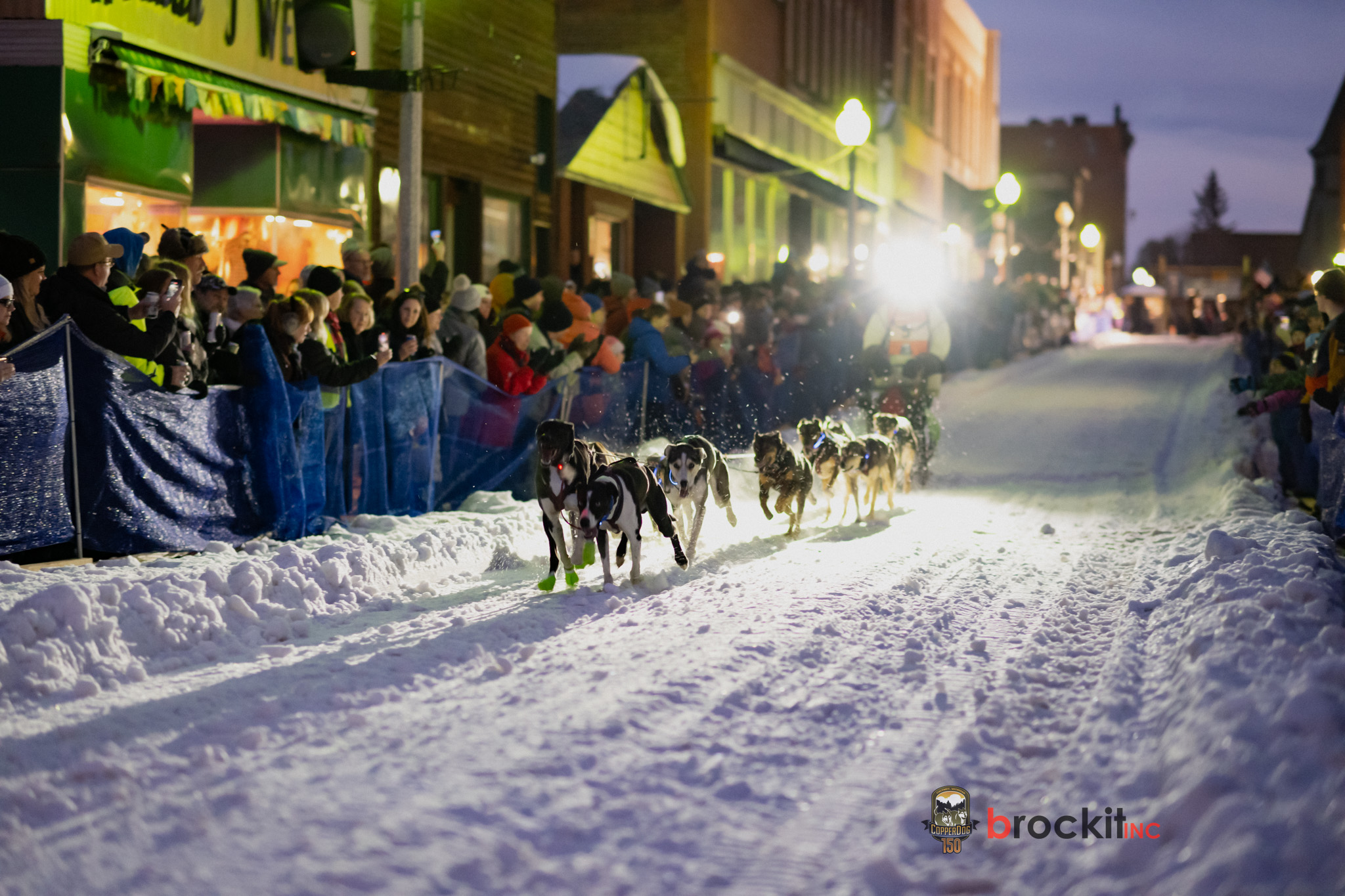 2023 CopperDog 150 sled dog race in Michigan's U.P.