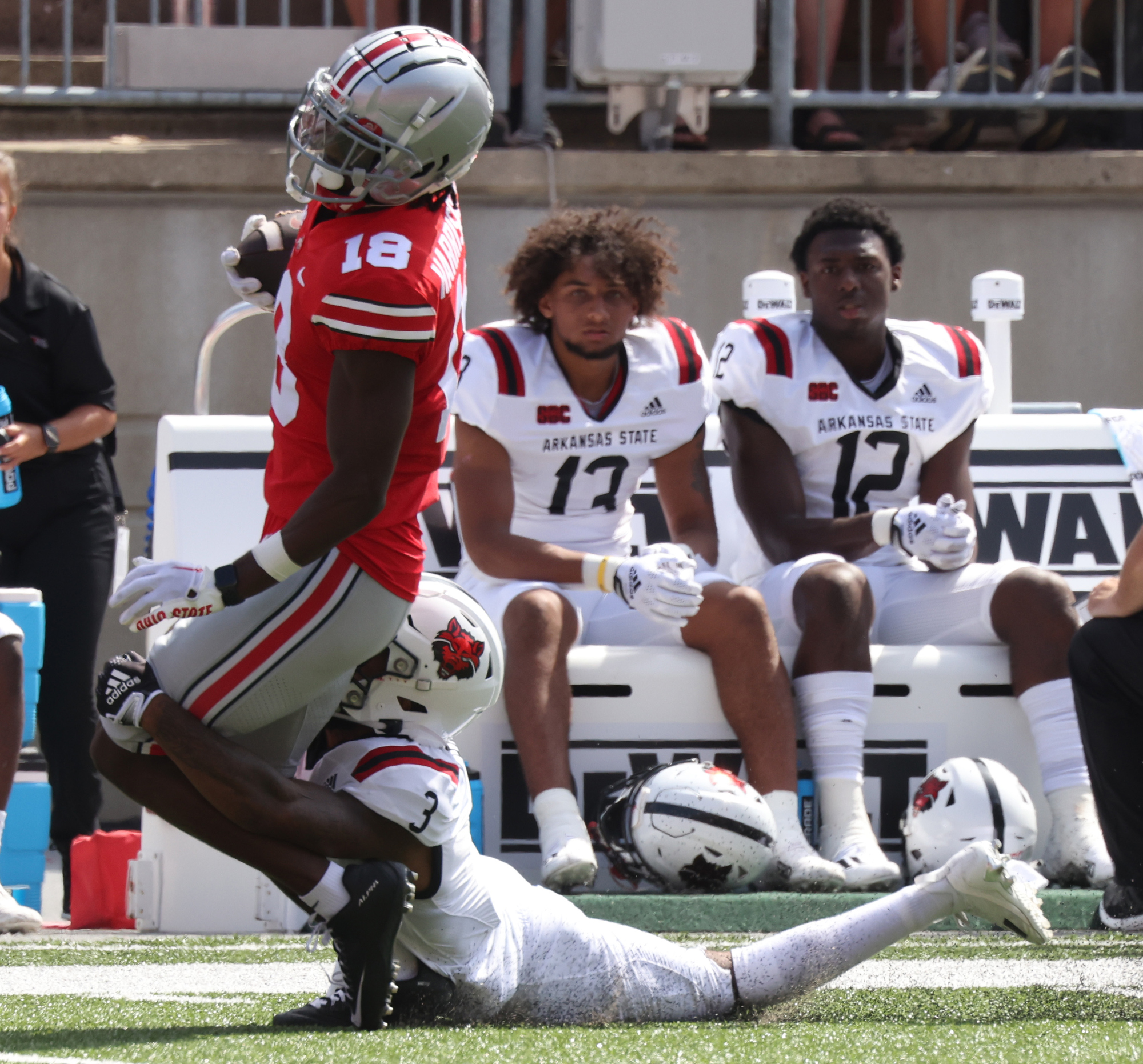 Harrison Jr. is Big Ten Co-Offensive Player of the Week - Ohio State