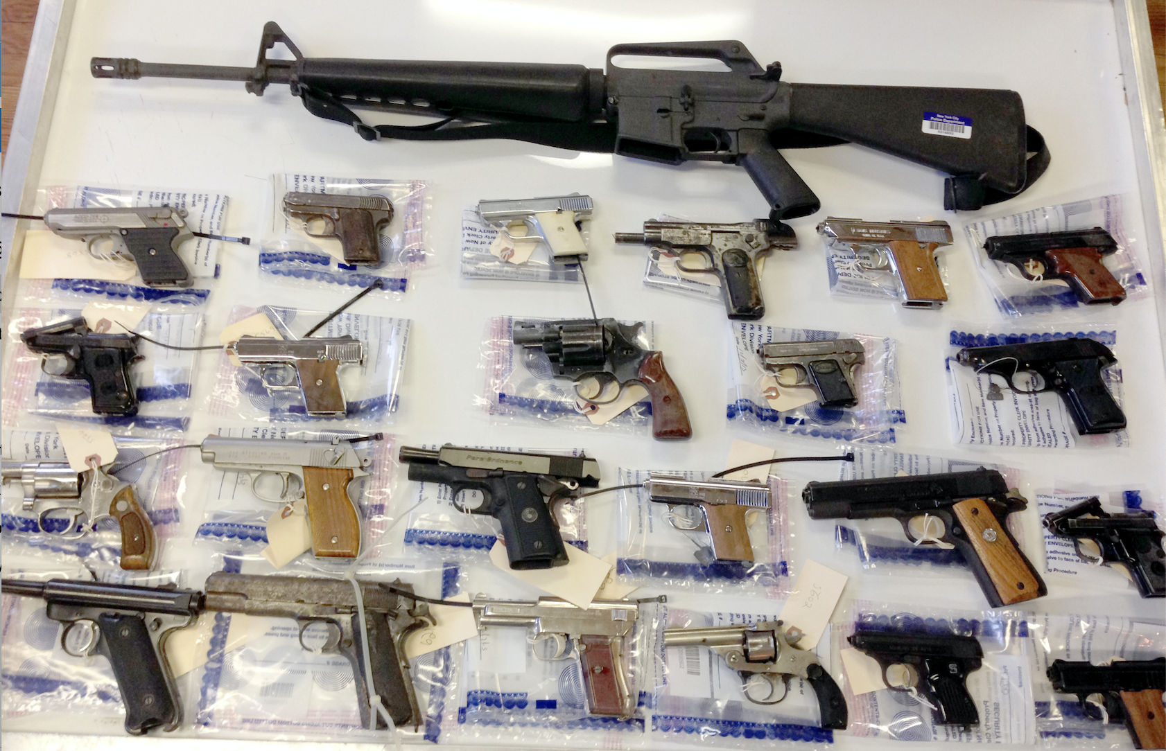 Gun Buy Back Recovers an Illegal Arsenal of Weapons - Harlem - New York -  DNAinfo