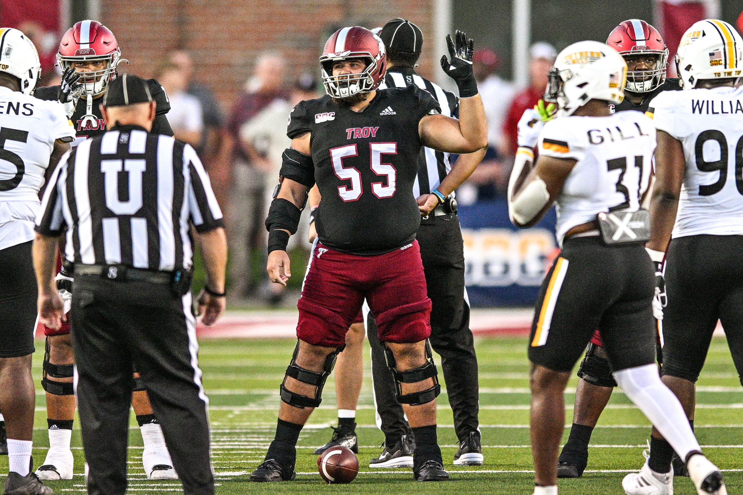 Troy's Jake Andrews selected in fourth found of NFL Draft