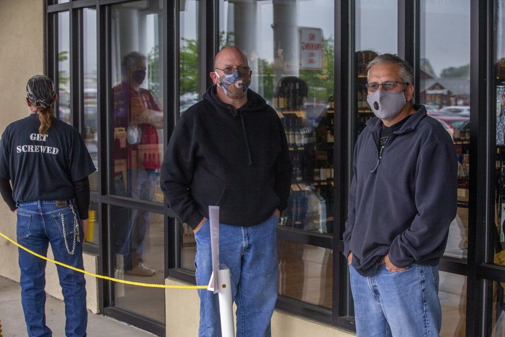 Pennsylvania state wine and spirit store open for instore service