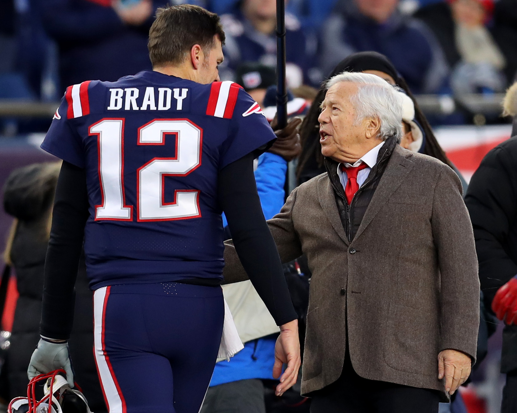 Barstool Sports Booted From Super Bowl Event, Robert Kraft Still Loves Them