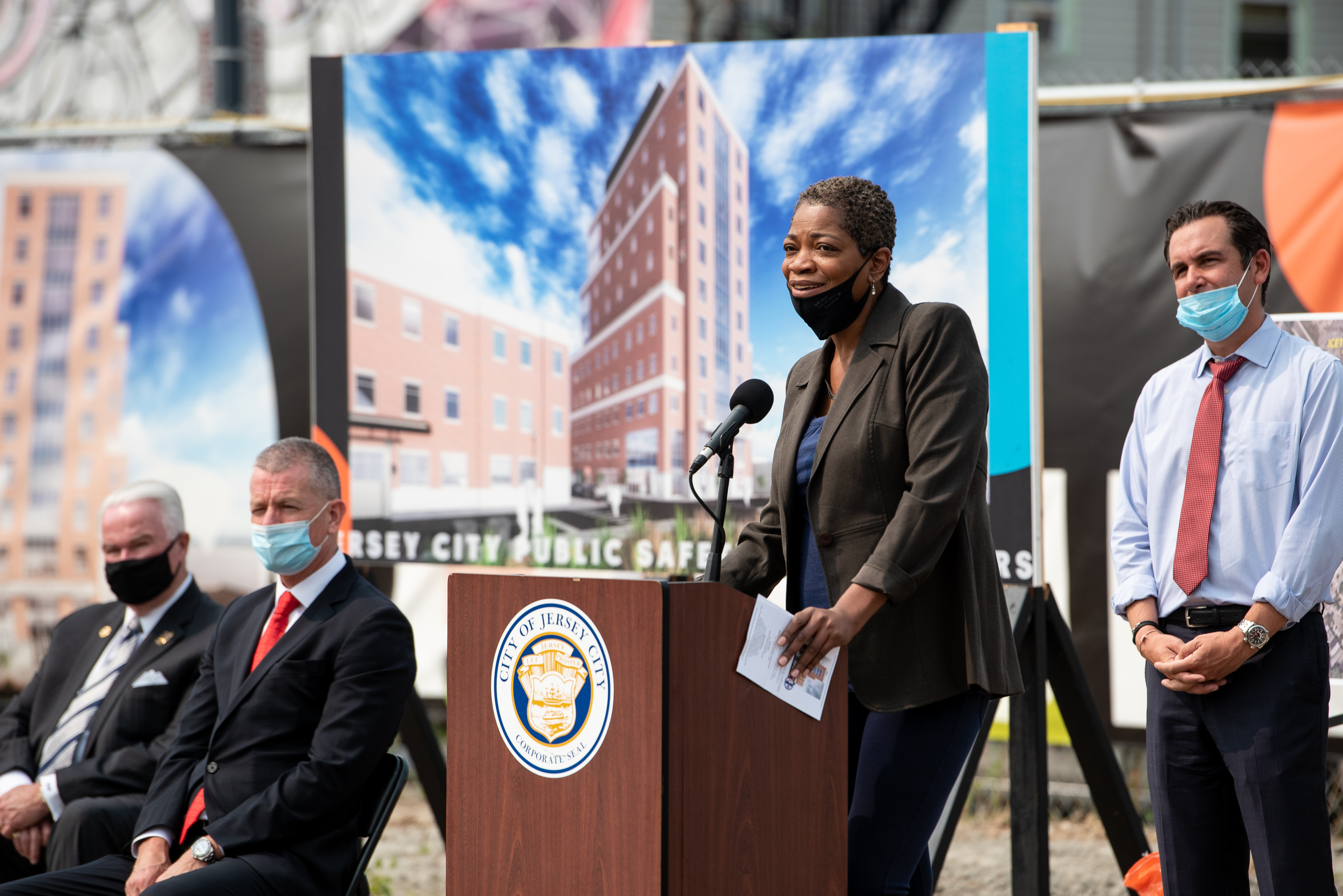 Groundbreaking for Jersey City s new Public Safety HQ nj