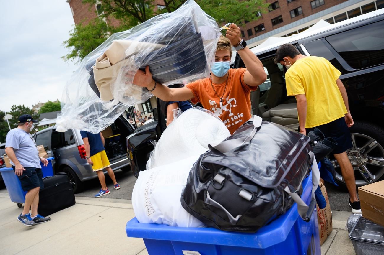 Student movein begins at University of Michigan