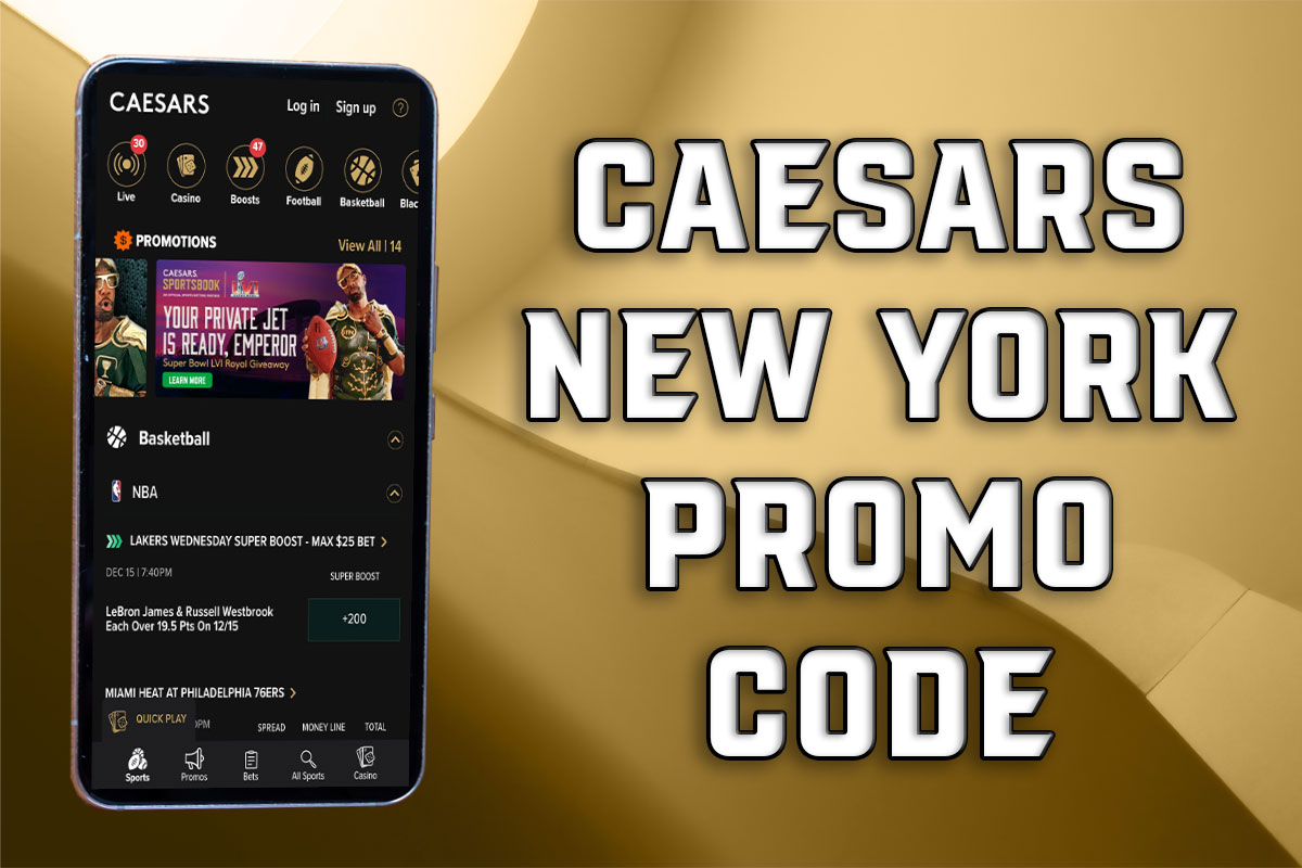 Caesars Sportsbook Promo Code: $1250 First Bet for Super Bowl Odds