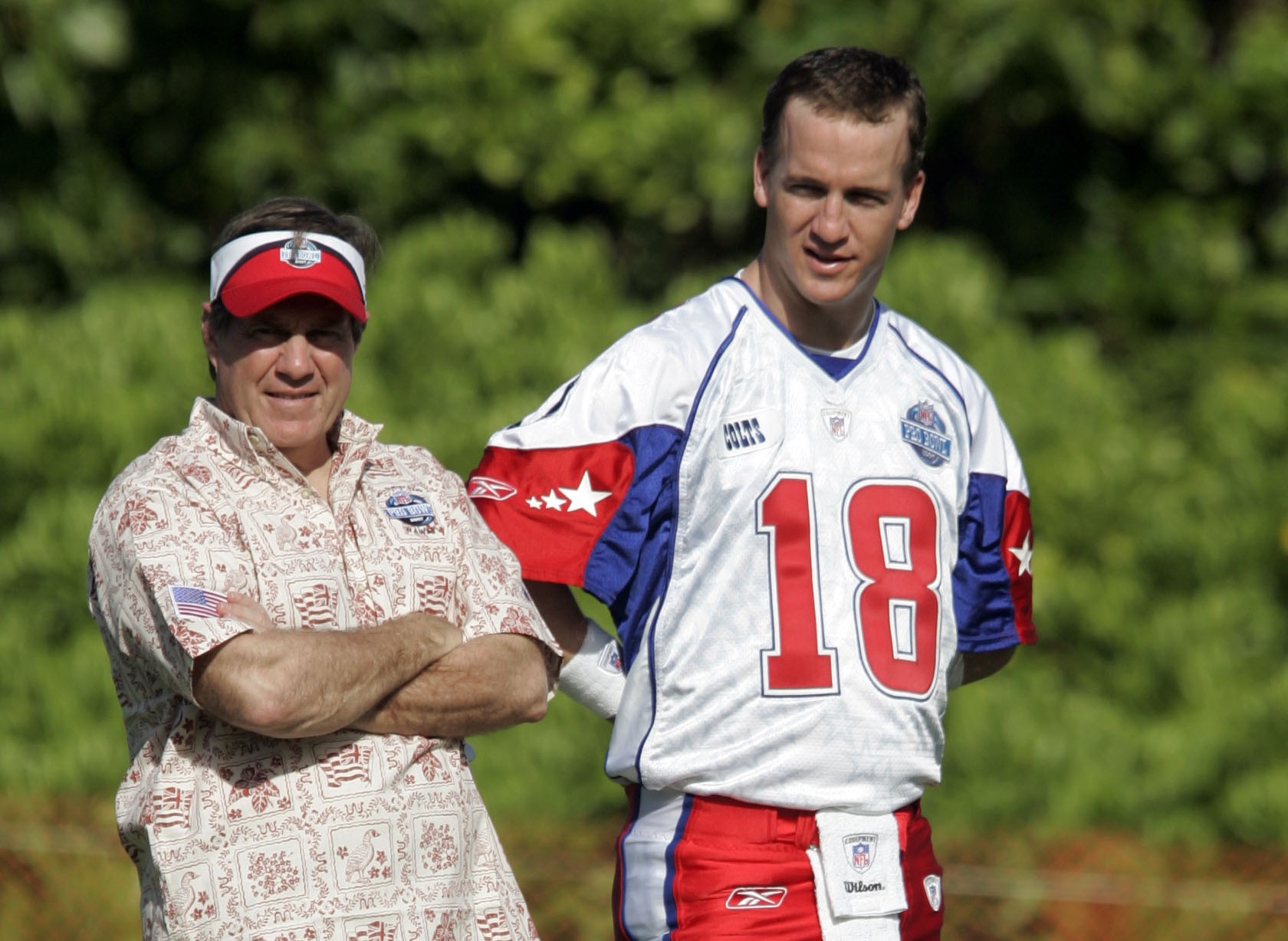 Peyton Manning slicing bacon at - Mississippi Memories