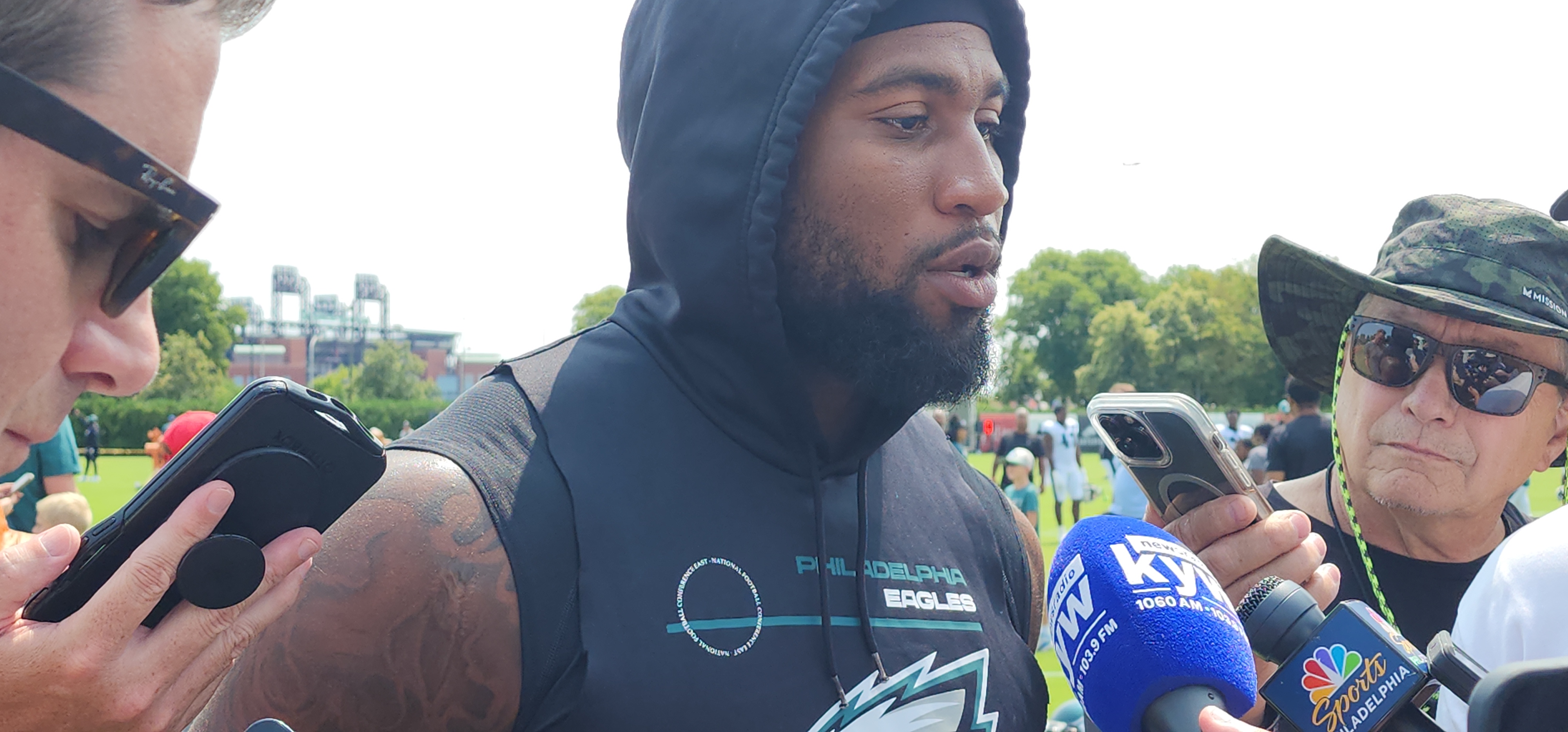 Eagles star Haason Reddick's pass-rushing roots are Philly made