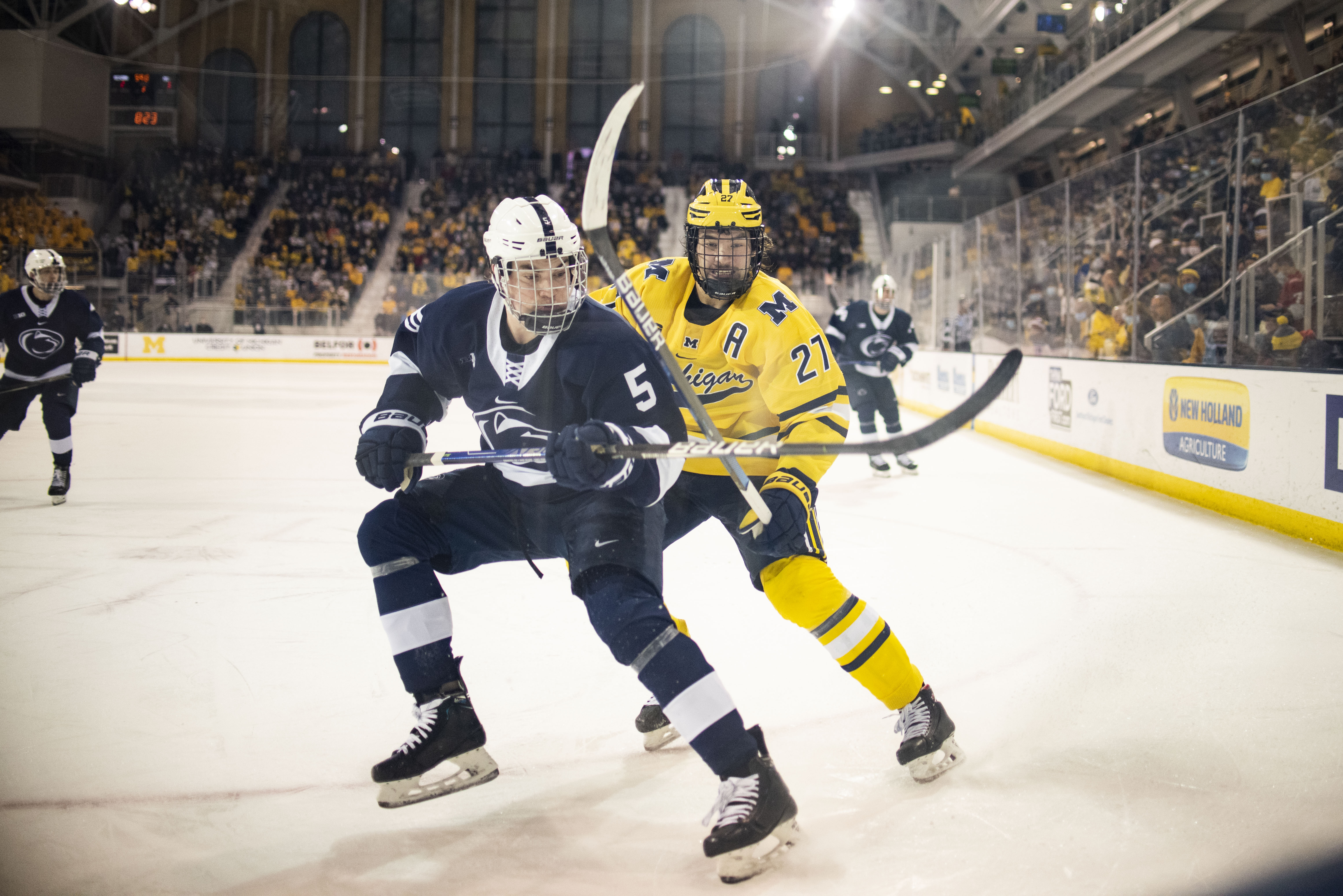 Michigan hockey overwhelmed, downed 3-0 by Penn State