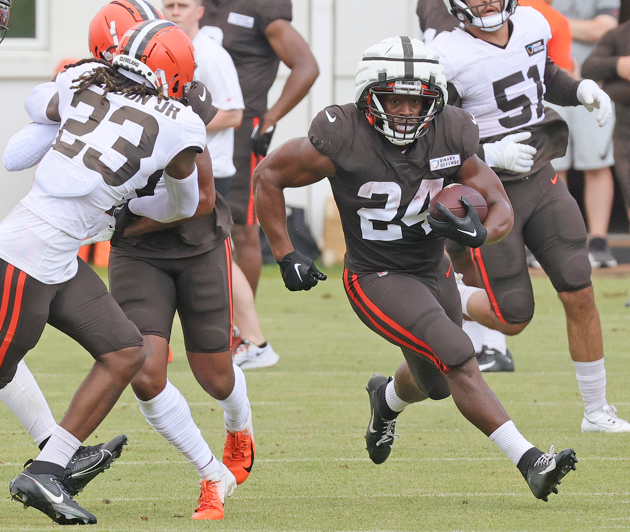 Browns close out training camp practices at The Greenbrier: Live updates  from practice No. 8 