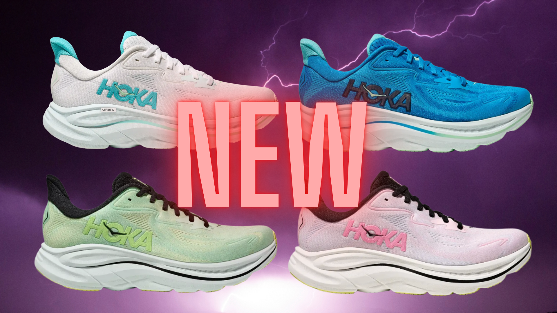 HOKA CLIFTON10　27.0　限定カラー HOKA Clifton 10 has landed: Iconic trainer gets an upgrade