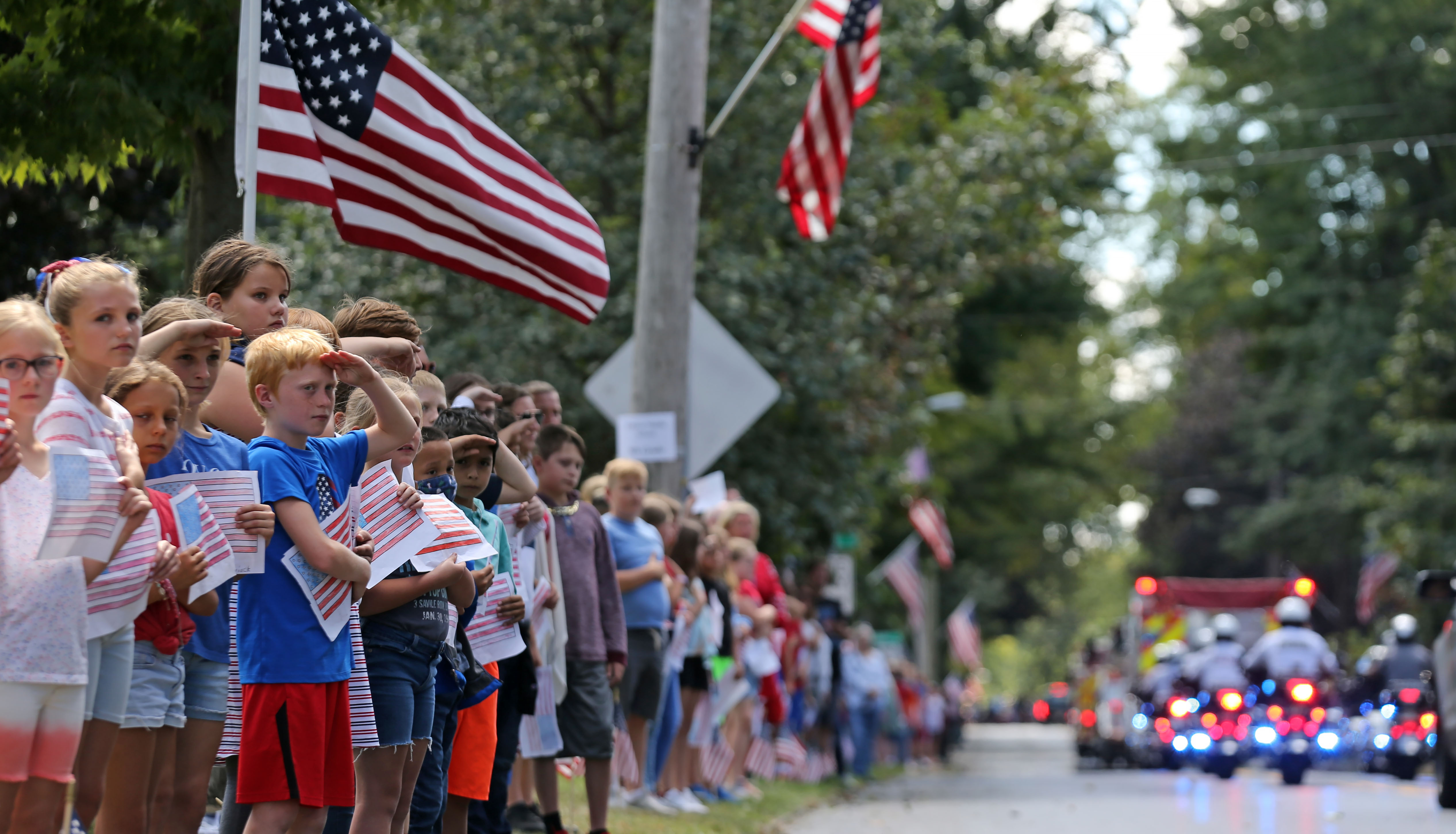 Public procession for Maxton Soviak, September 8, 2021 - cleveland.com