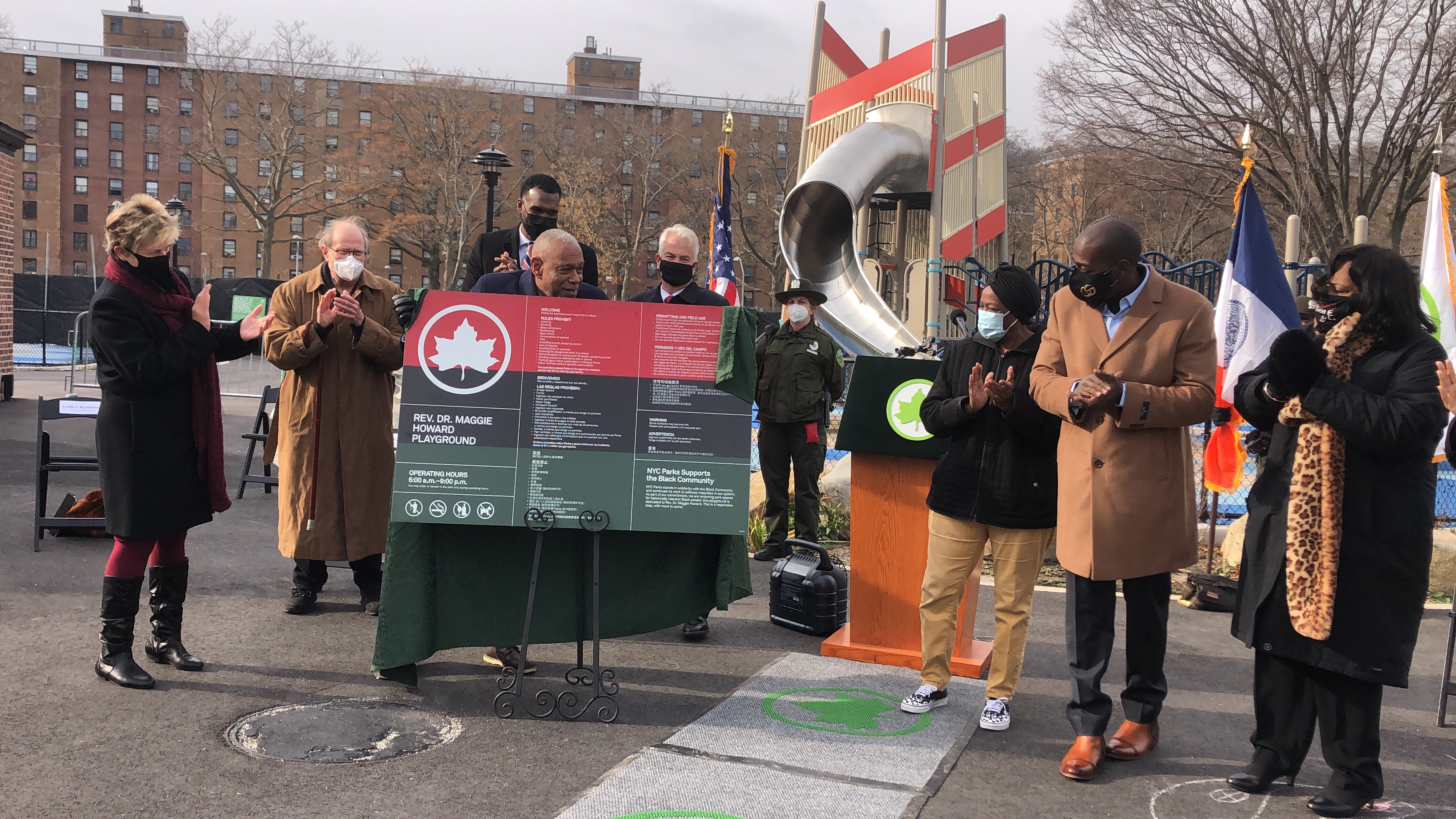 New playground renamed for the Rev. Maggie Howard - silive.com