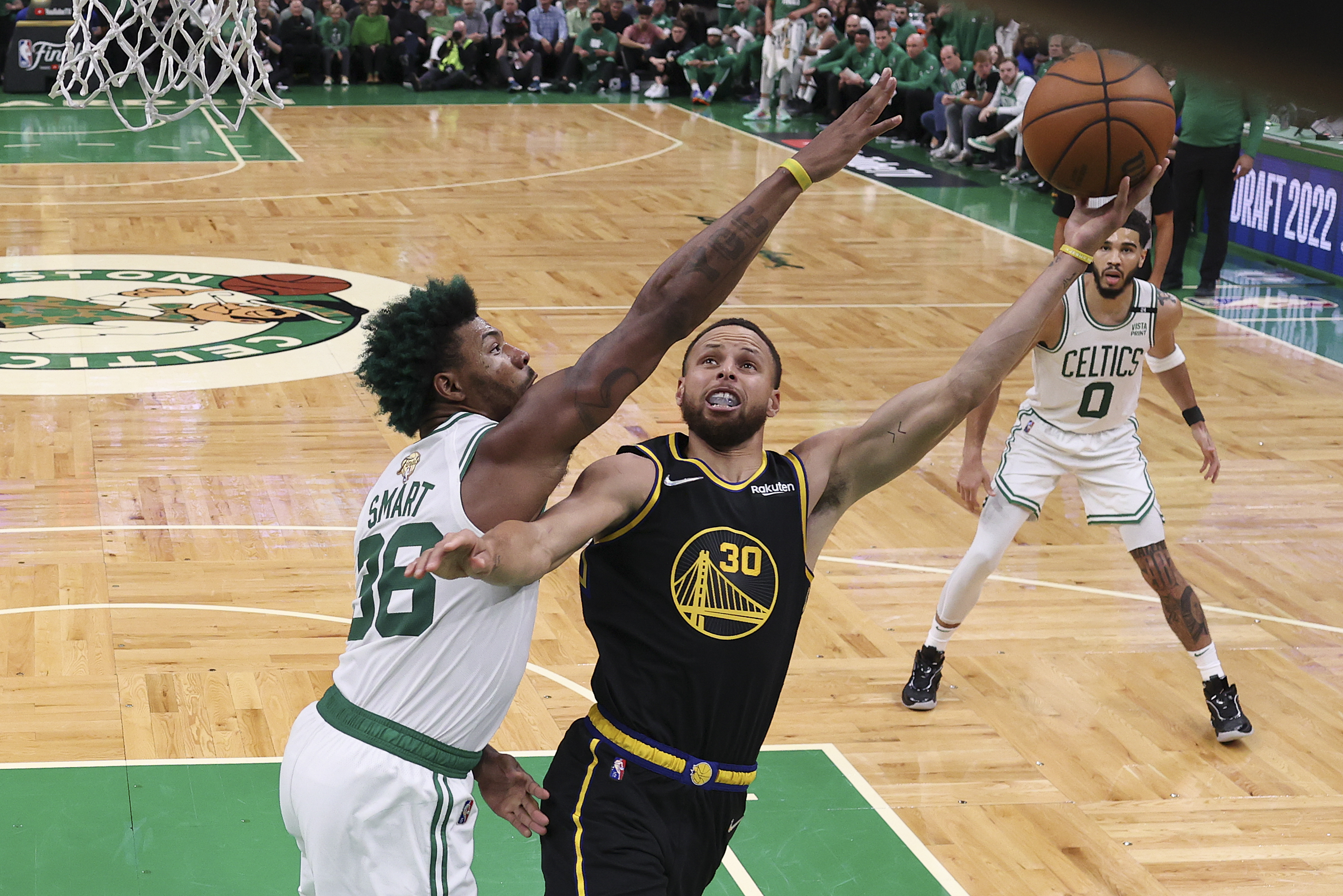 Celtics falter in fourth quarter, lose to Warriors 107-97 in Game