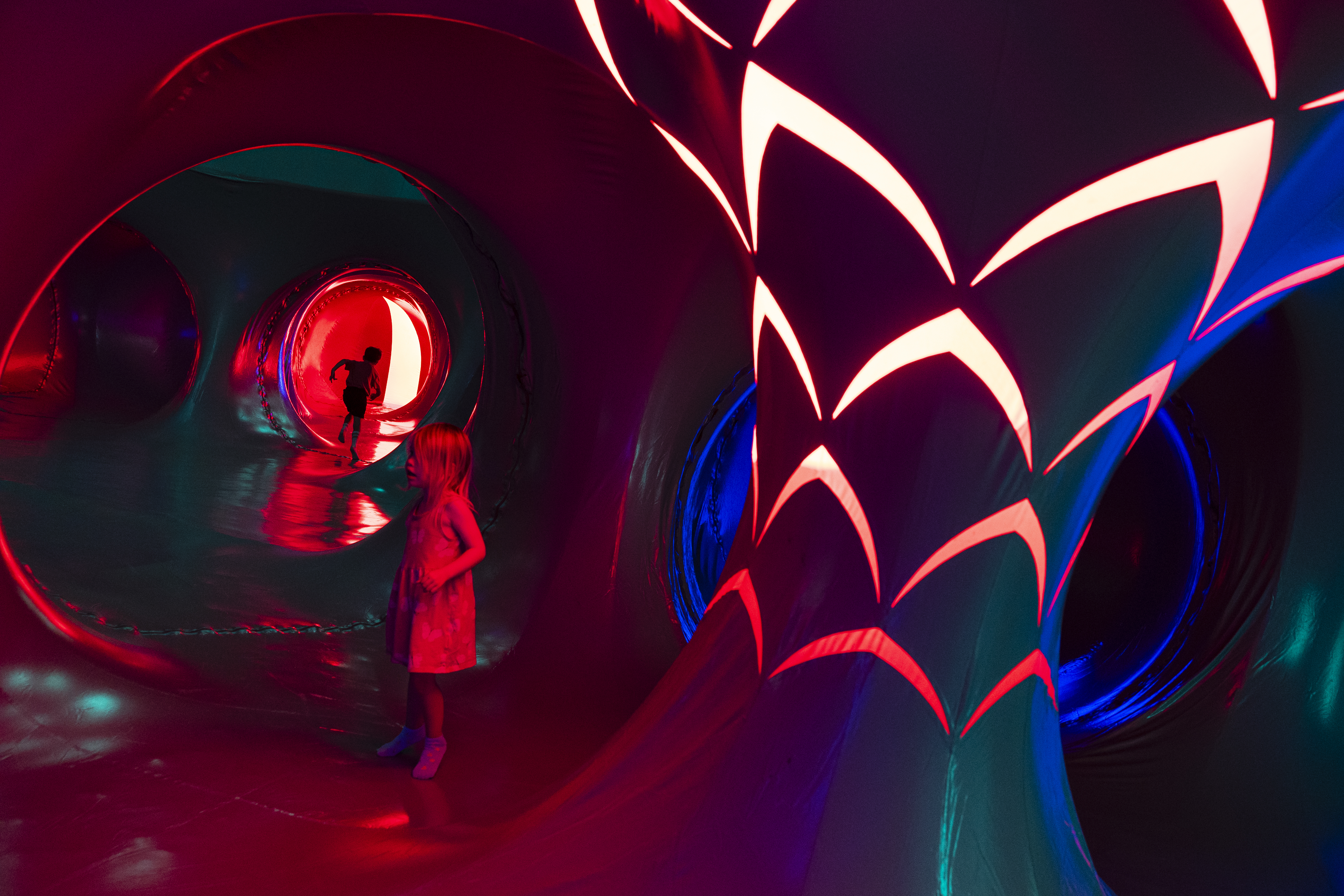 Arborialis Luminarium an immersive light installation at ArtPrize