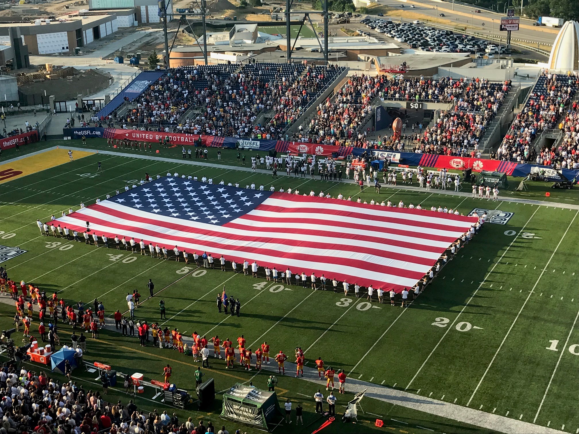 PHOTOS: USFL championship game in Canton, July 3, 2022 – News-Herald