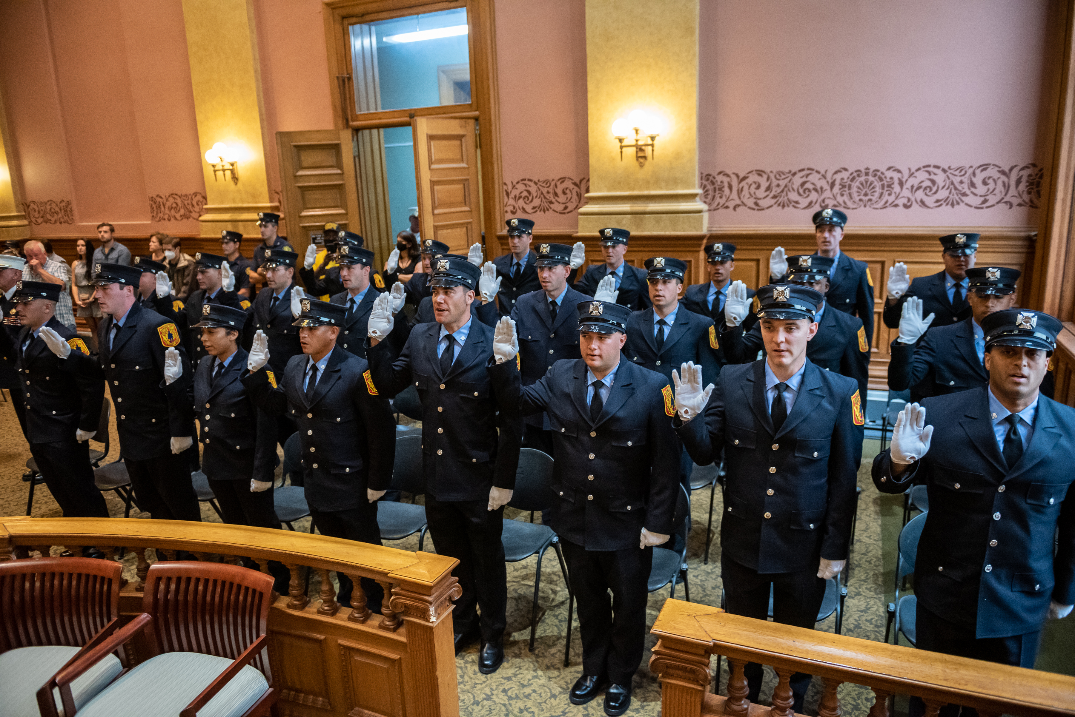 25 new firefighters sworn in as JCFD celebrates 150th anniversary - nj.com