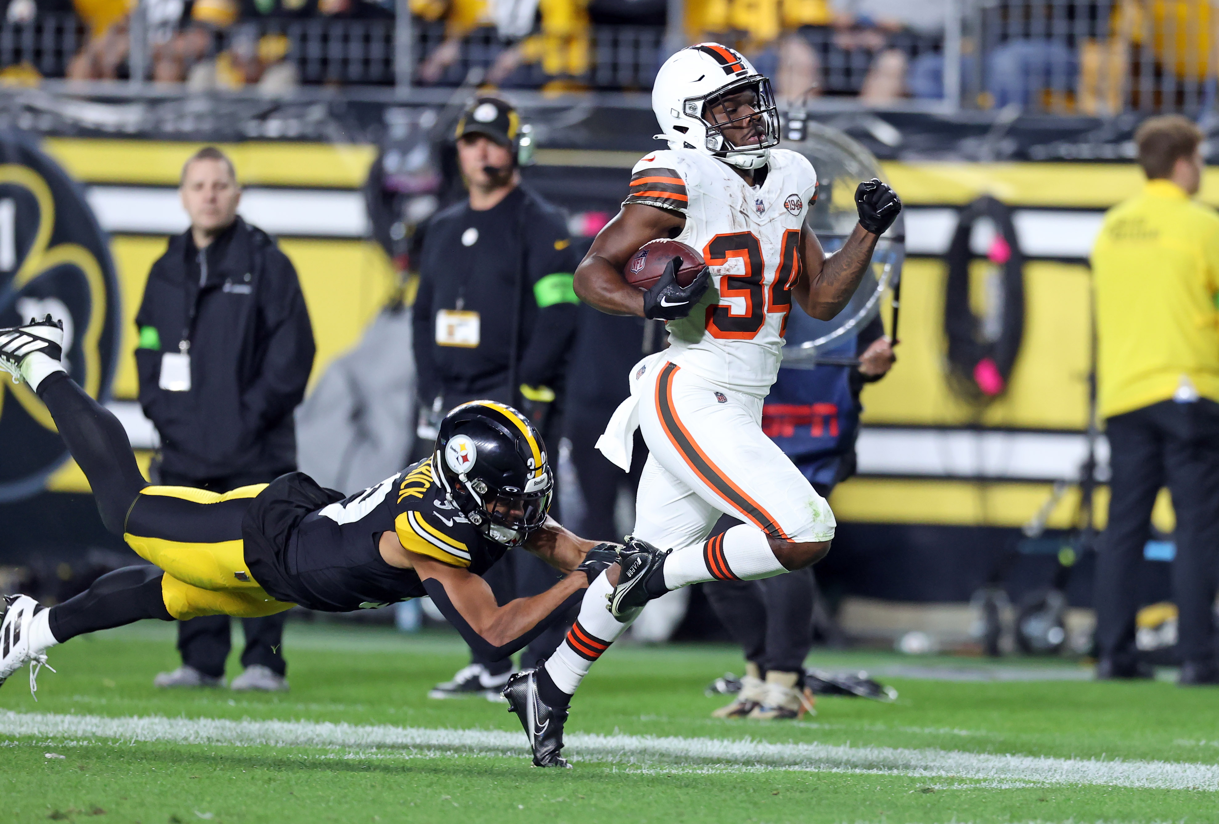 Steelers' Minkah Fitzpatrick defends hit on Nick Chubb: 'I'm not a