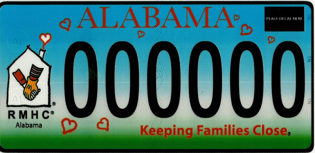 6 redesigned licensed plates in Alabama - al.com