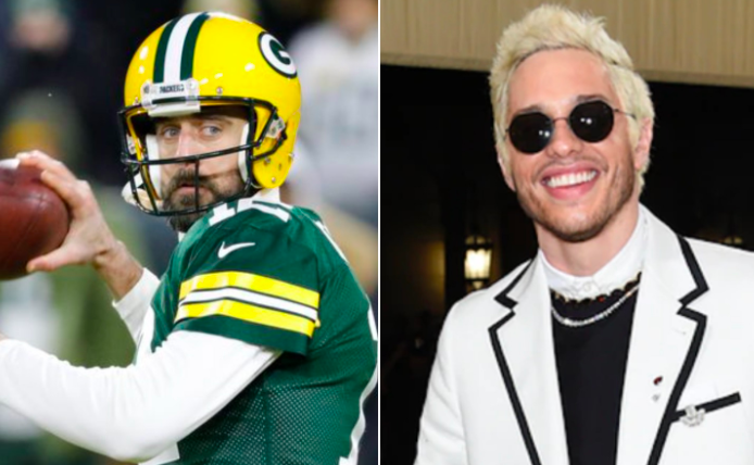 Pete Davidson shows up as Aaron Rodgers on 'Saturday Night Live'