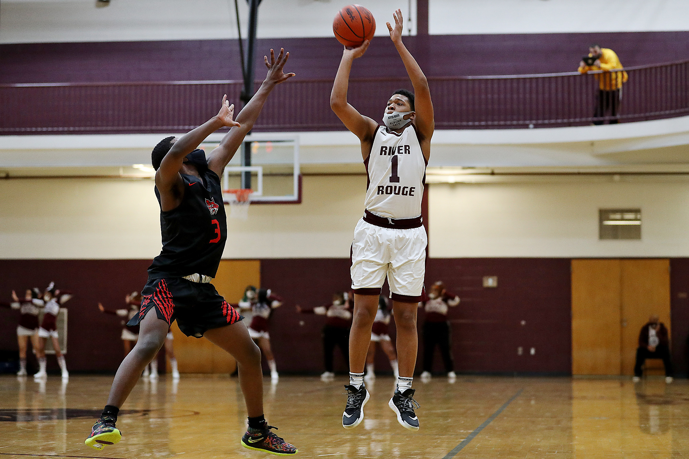 MHSAA basketball Grand Blanc at River Rouge March 5, 2021