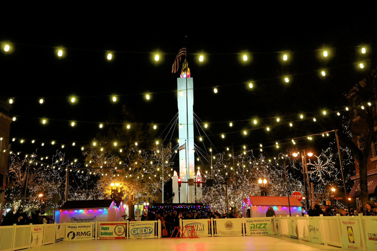 Peace Candle lighting celebrated in Easton