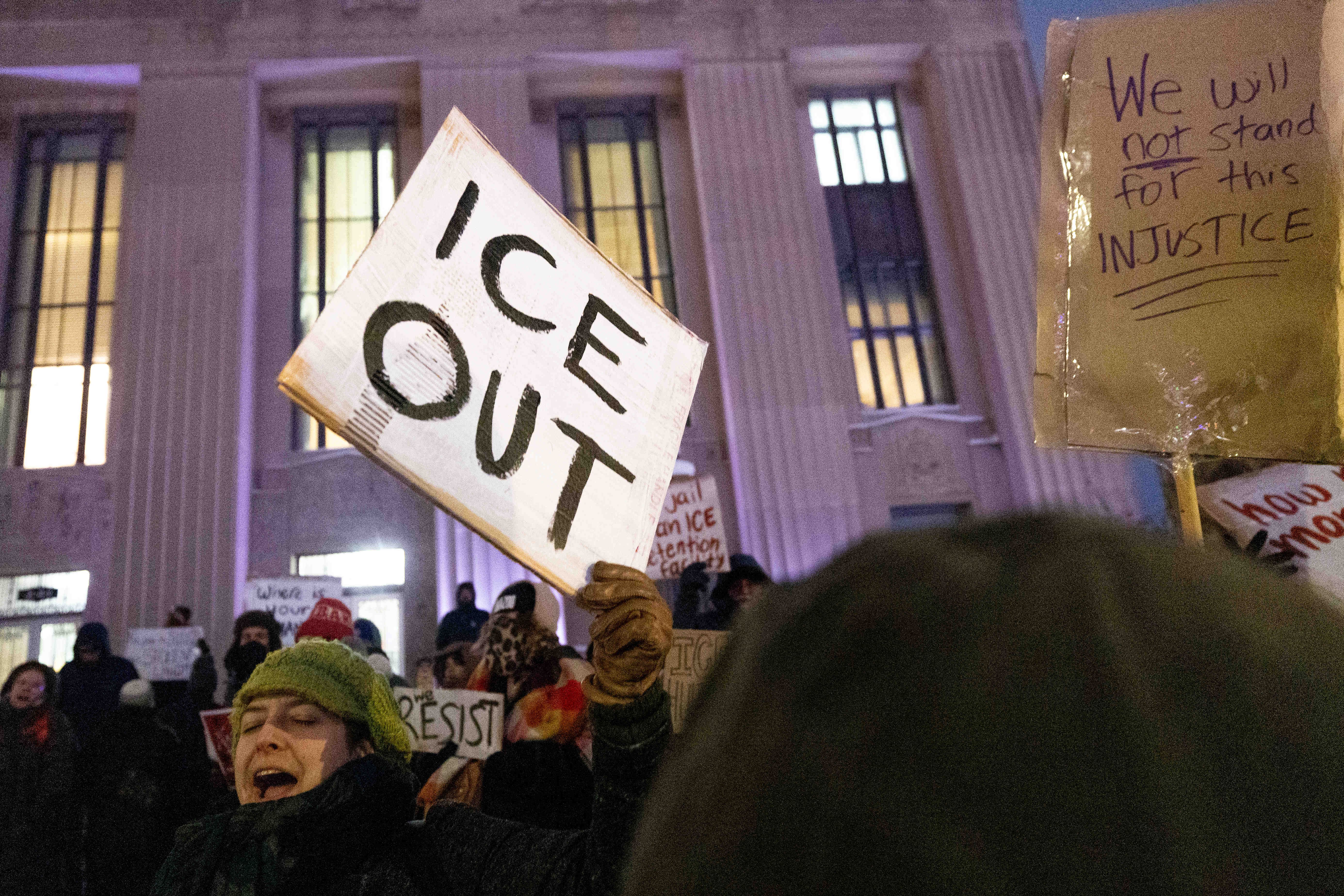 Kalamazoo community protests ICE - mlive.com