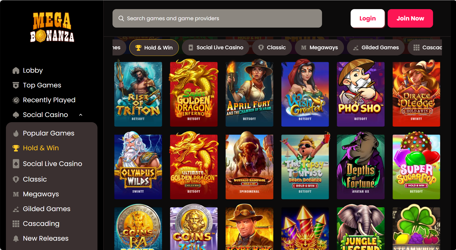 New social casinos gaining in popularity this week